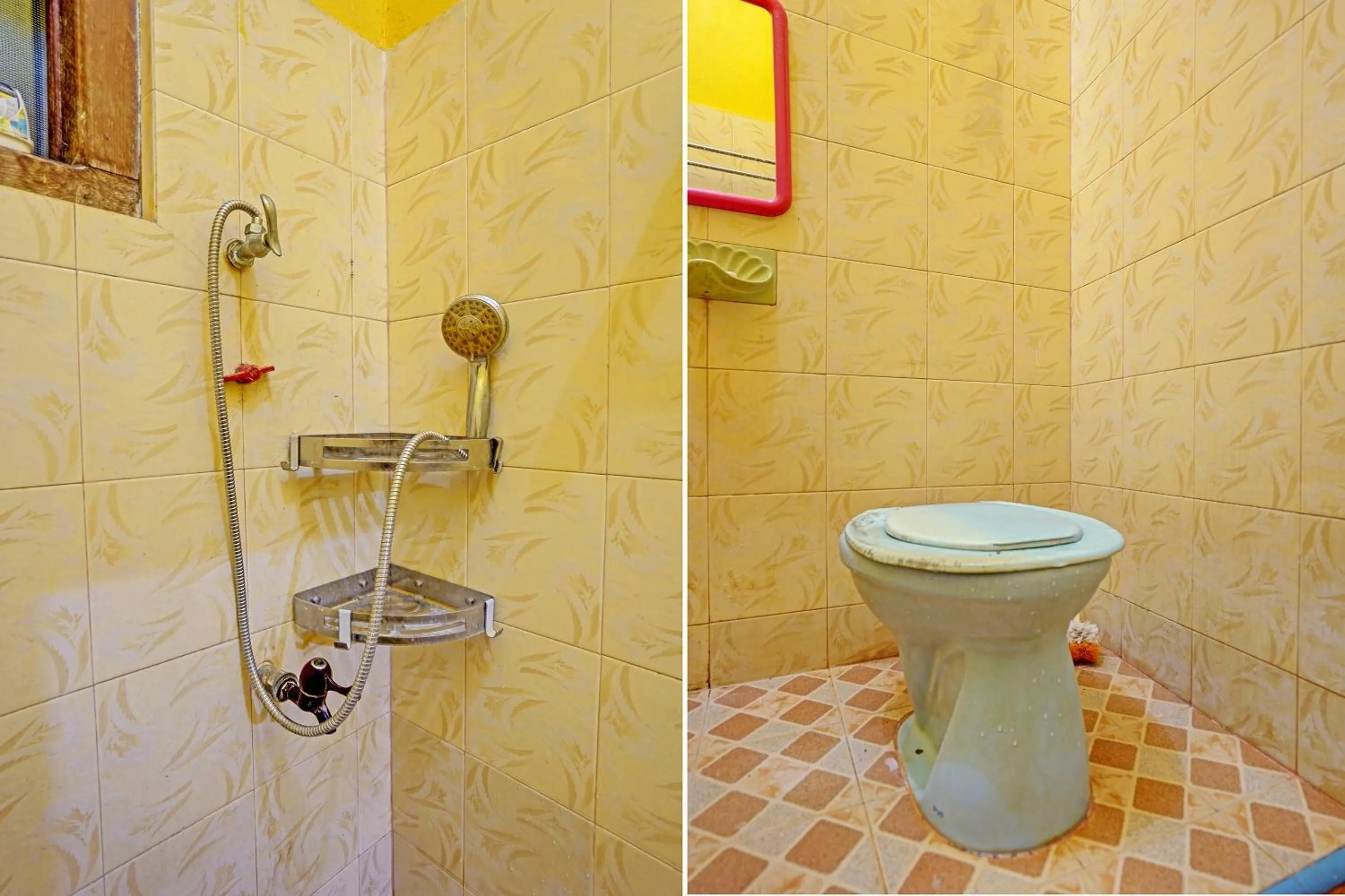 Bathroom in Hotel O Desa Wisata Alam Gosari (wagos)