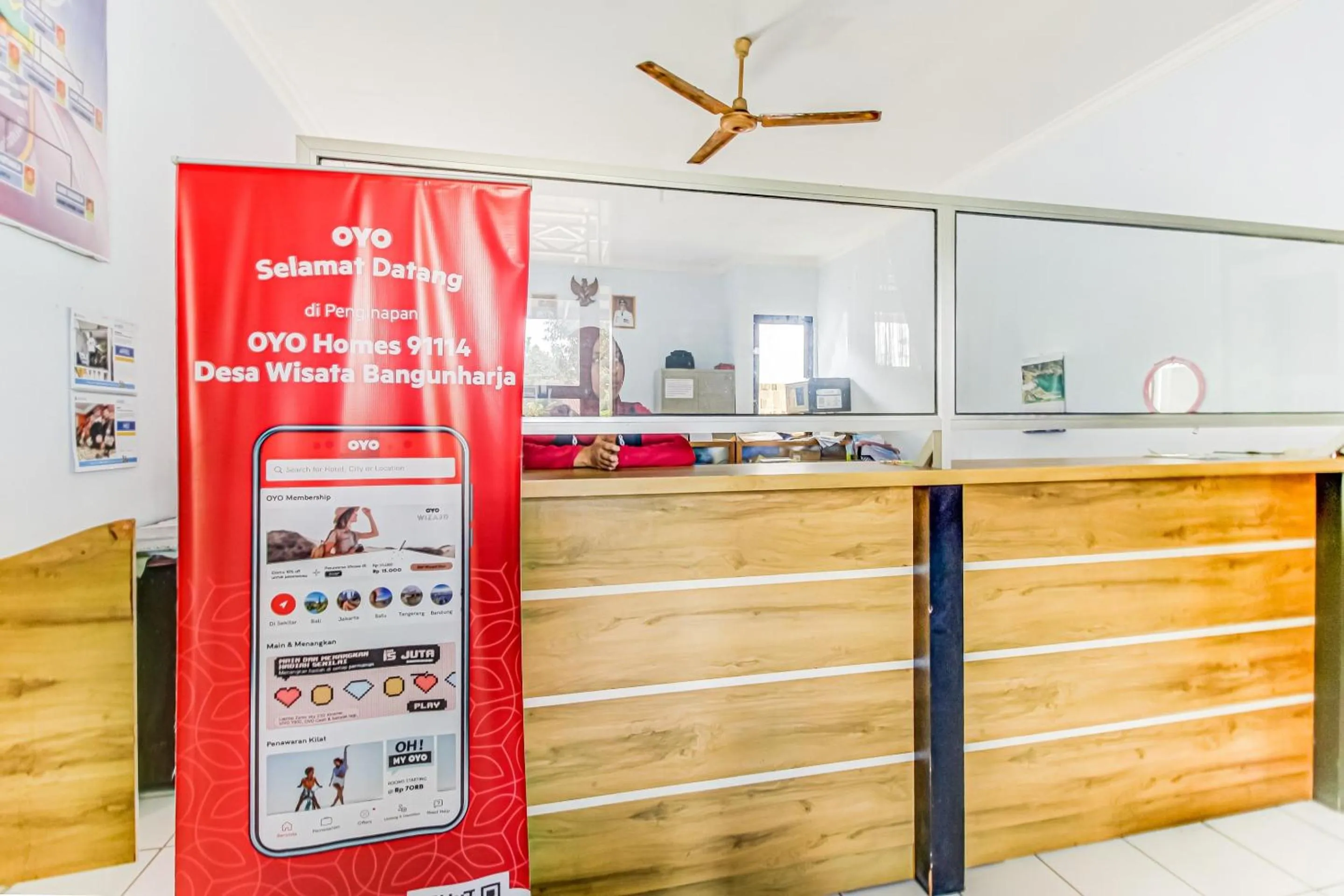 Lobby or reception in Hotel O Desa Wisata Bangunharja