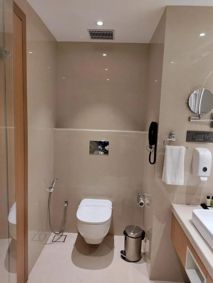 Bathroom in Damson Plum