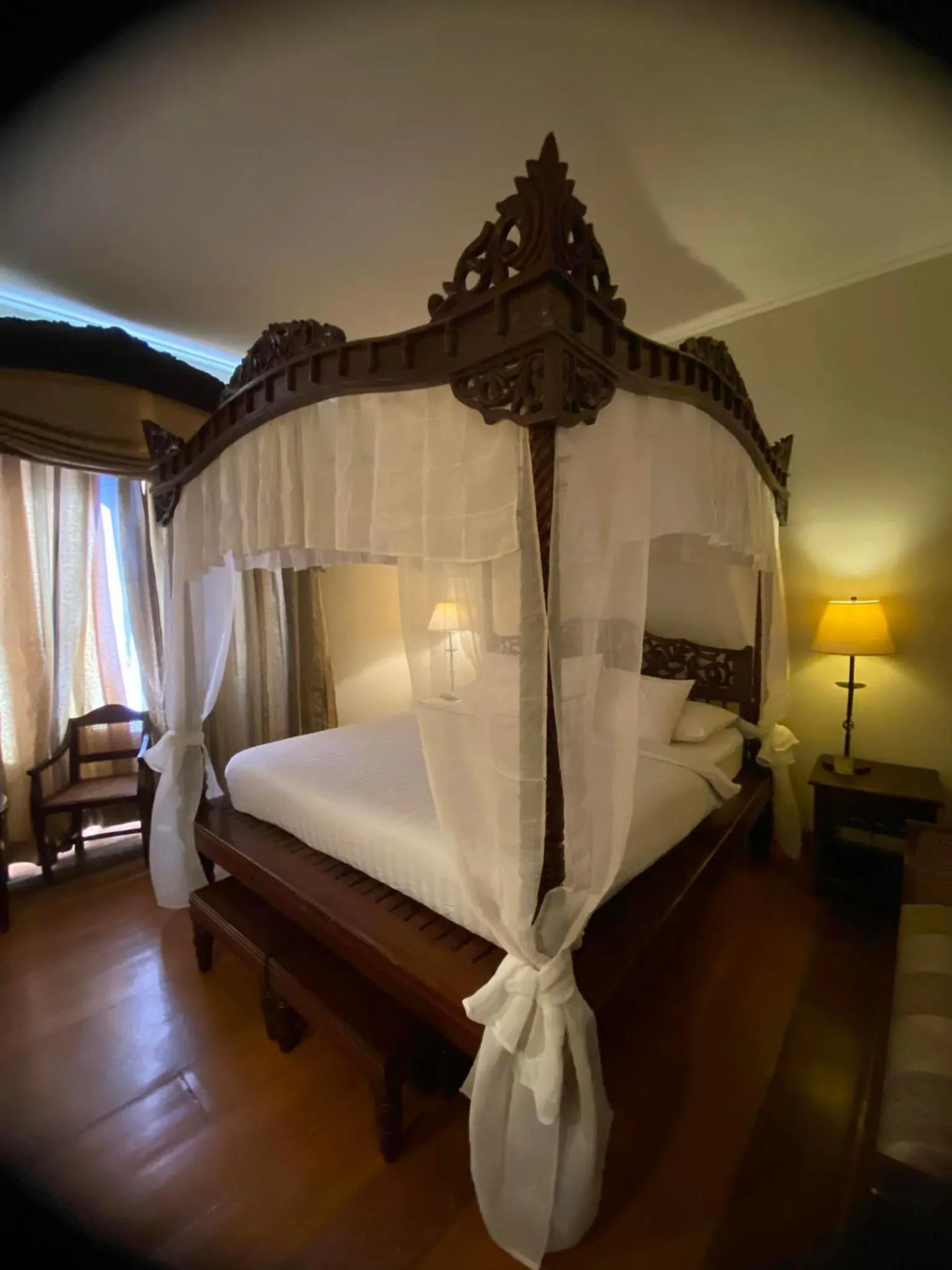 Bed in Hotel Salcedo De Vigan