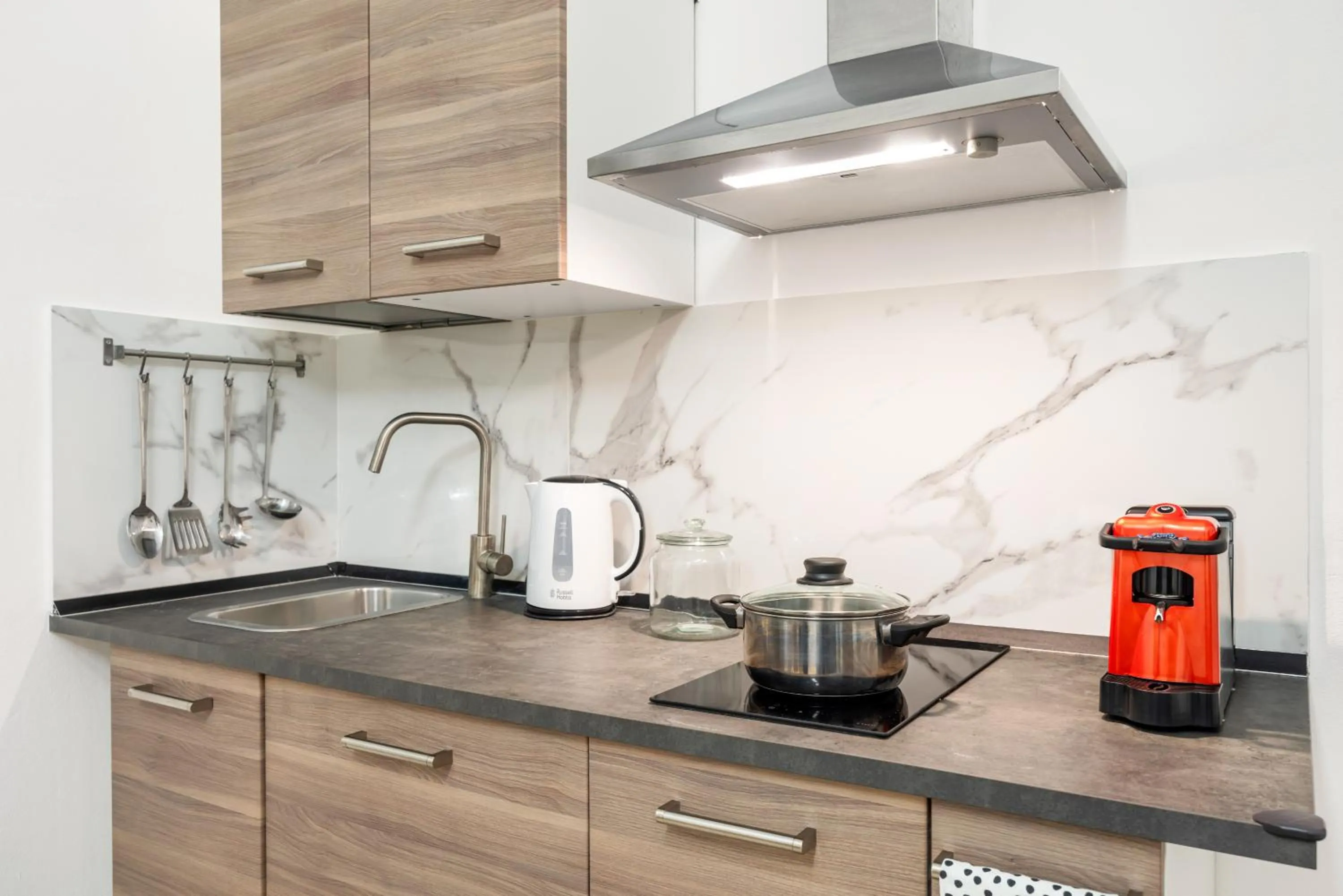 kitchen in Open Sicily Residence - Central Apartments Near Quattro Canti