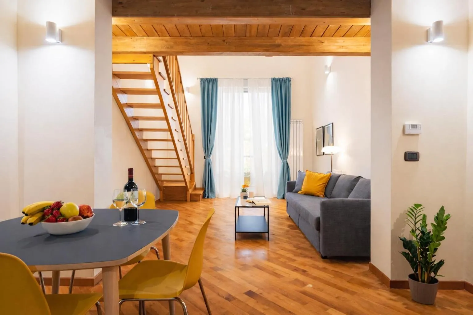 Living room in Open Sicily Residence - Central Apartments Near Quattro Canti