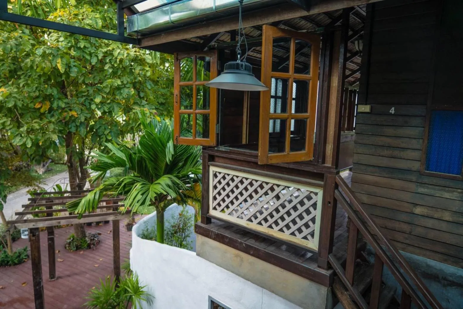 Garden in Chiang Mai Las Orquideas Resort