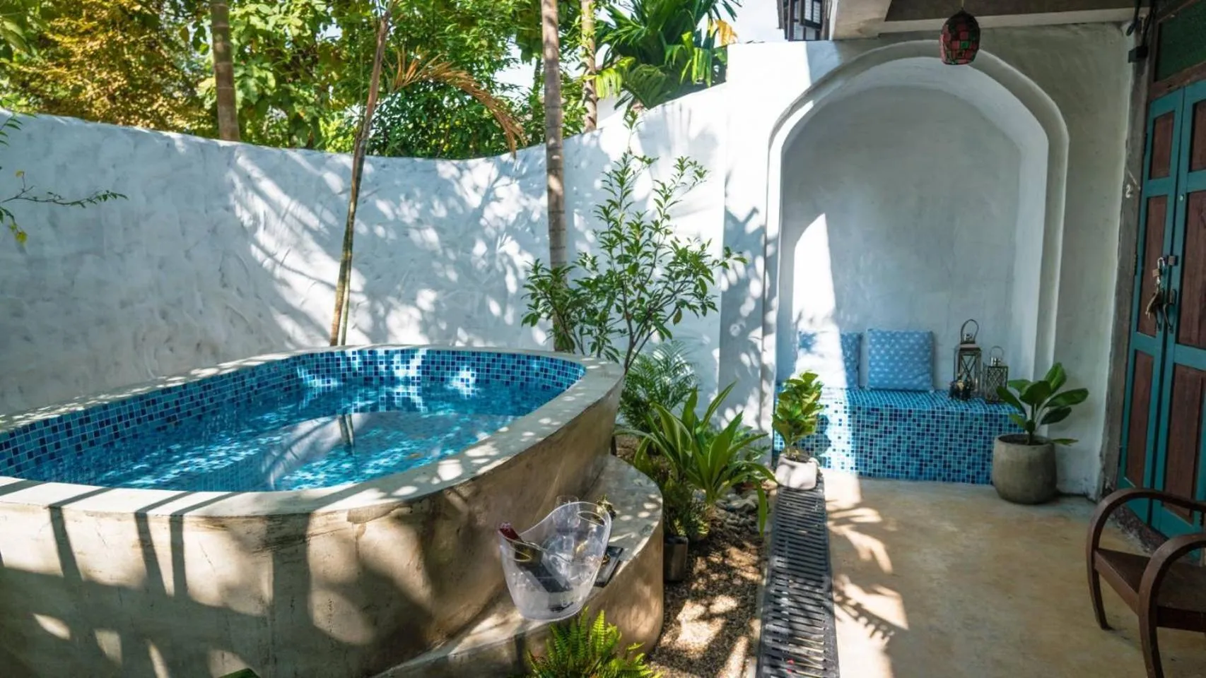 Pool view in Chiang Mai Las Orquideas Resort