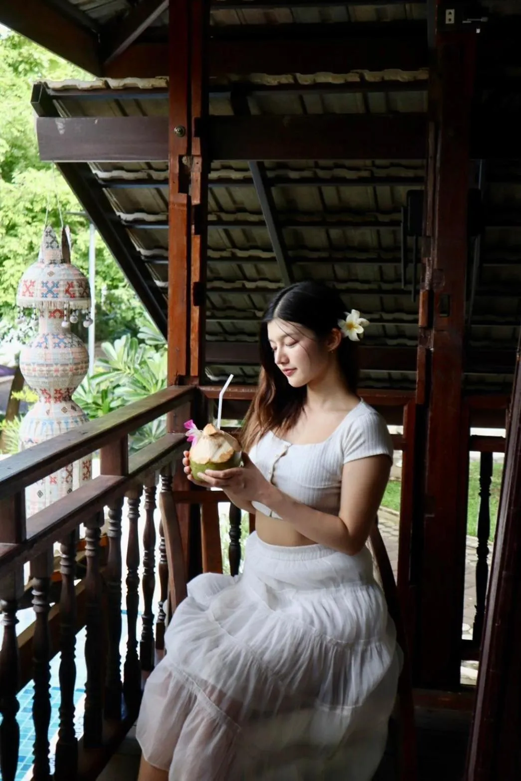 Balcony/Terrace in Chiang Mai Las Orquideas Resort