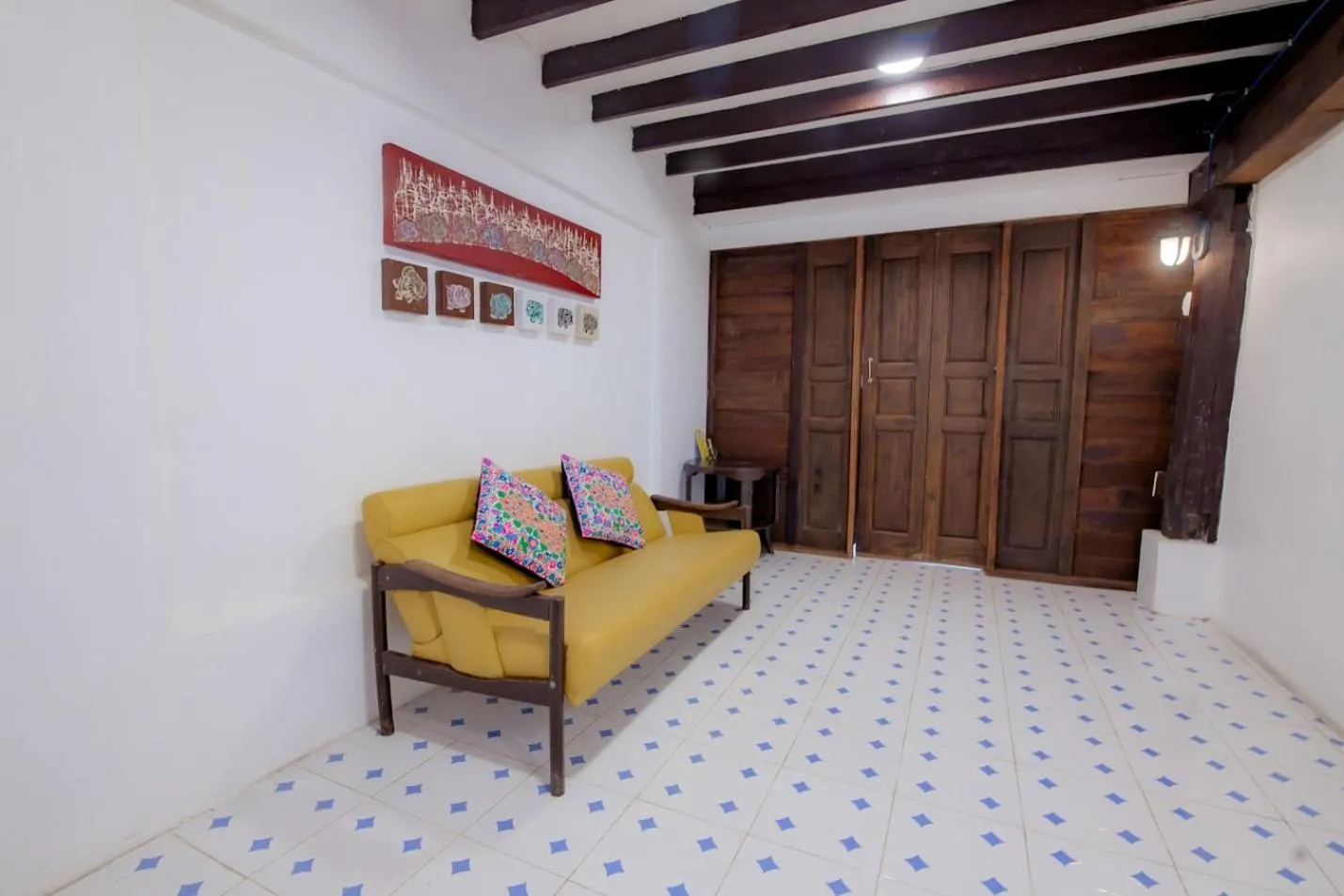 Living room in Teewana Resort Chiang Mai