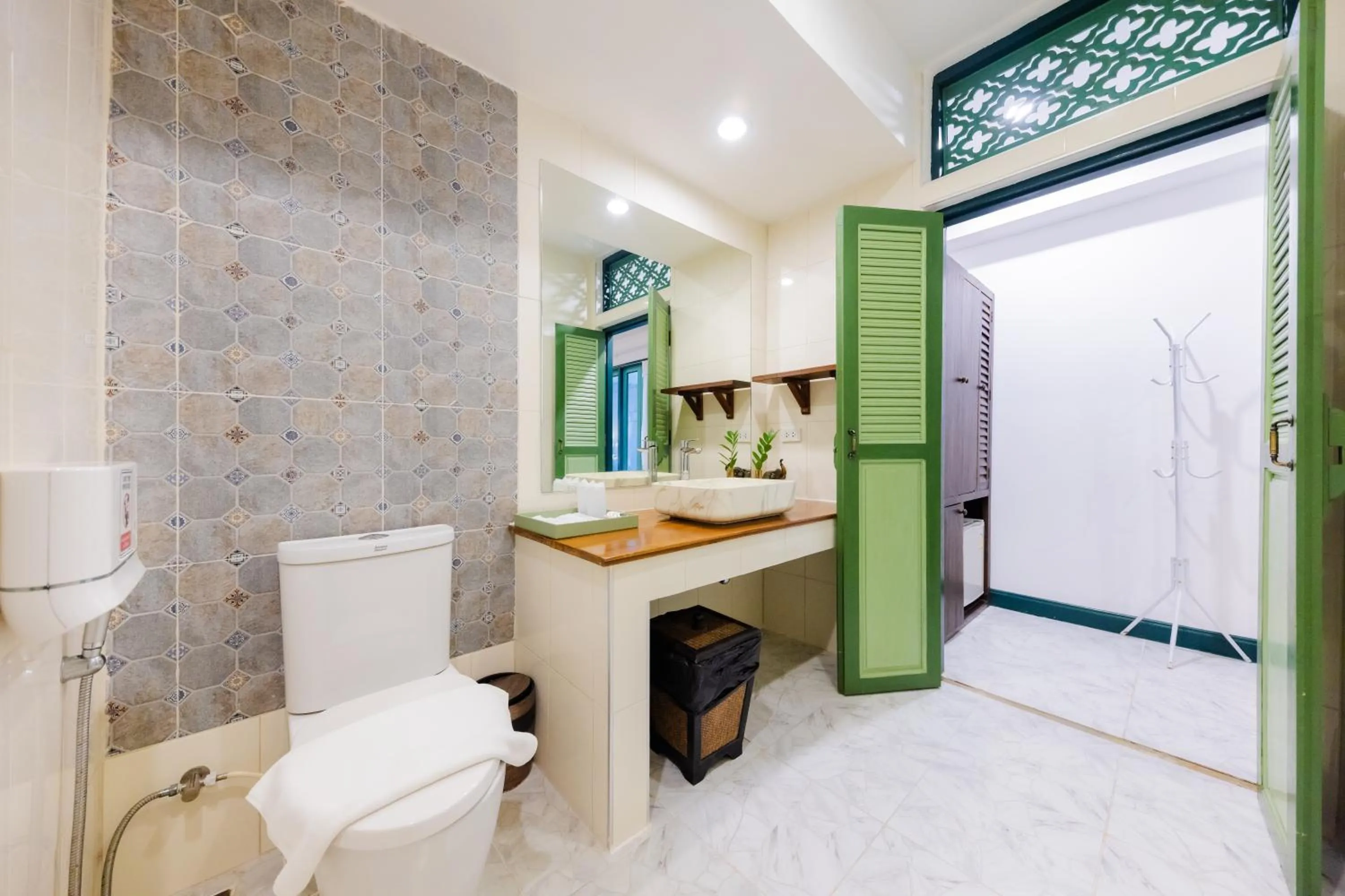 Toilet in Teewana Resort Chiang Mai