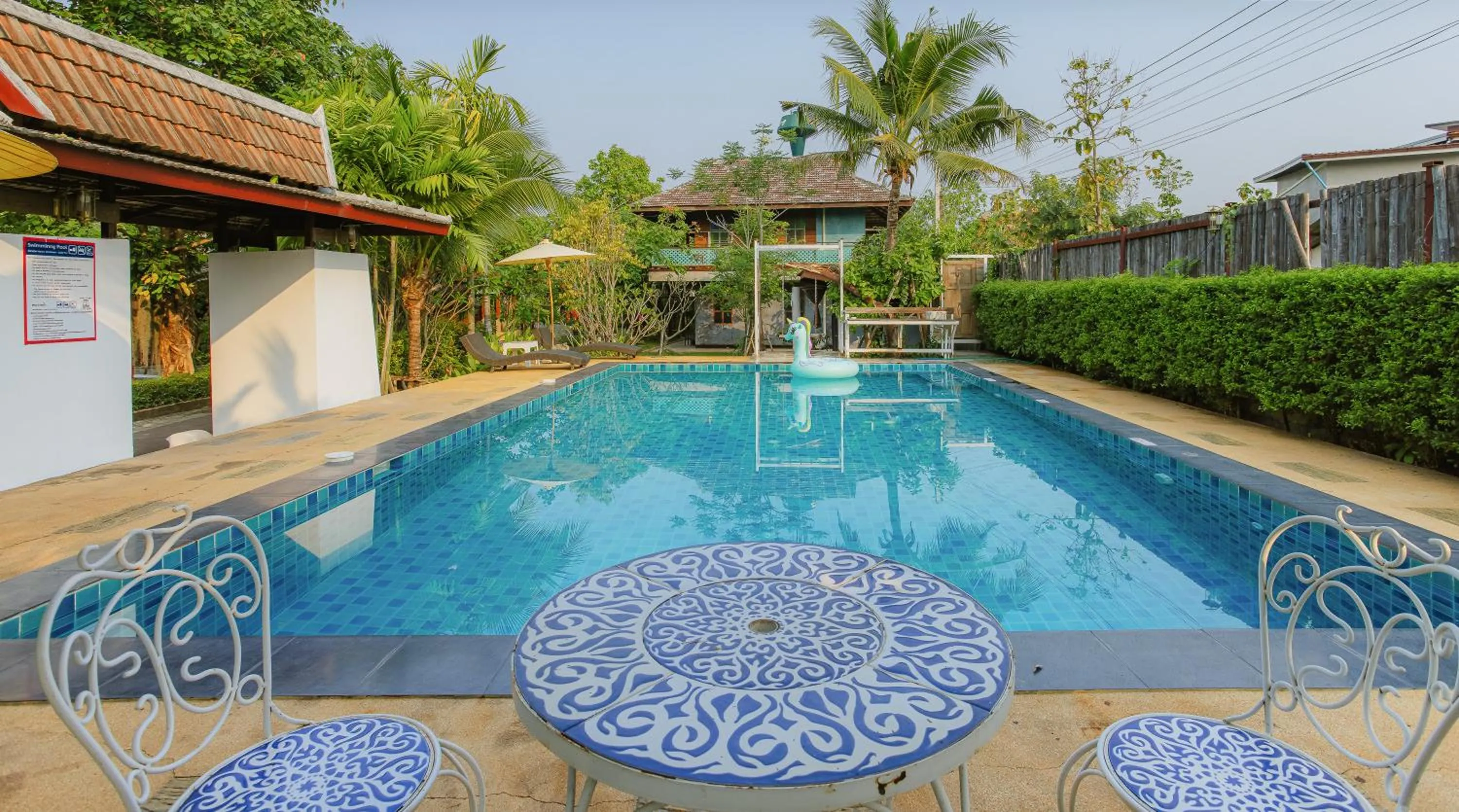 Swimming pool in Chiang Mai Las Orquideas Resort