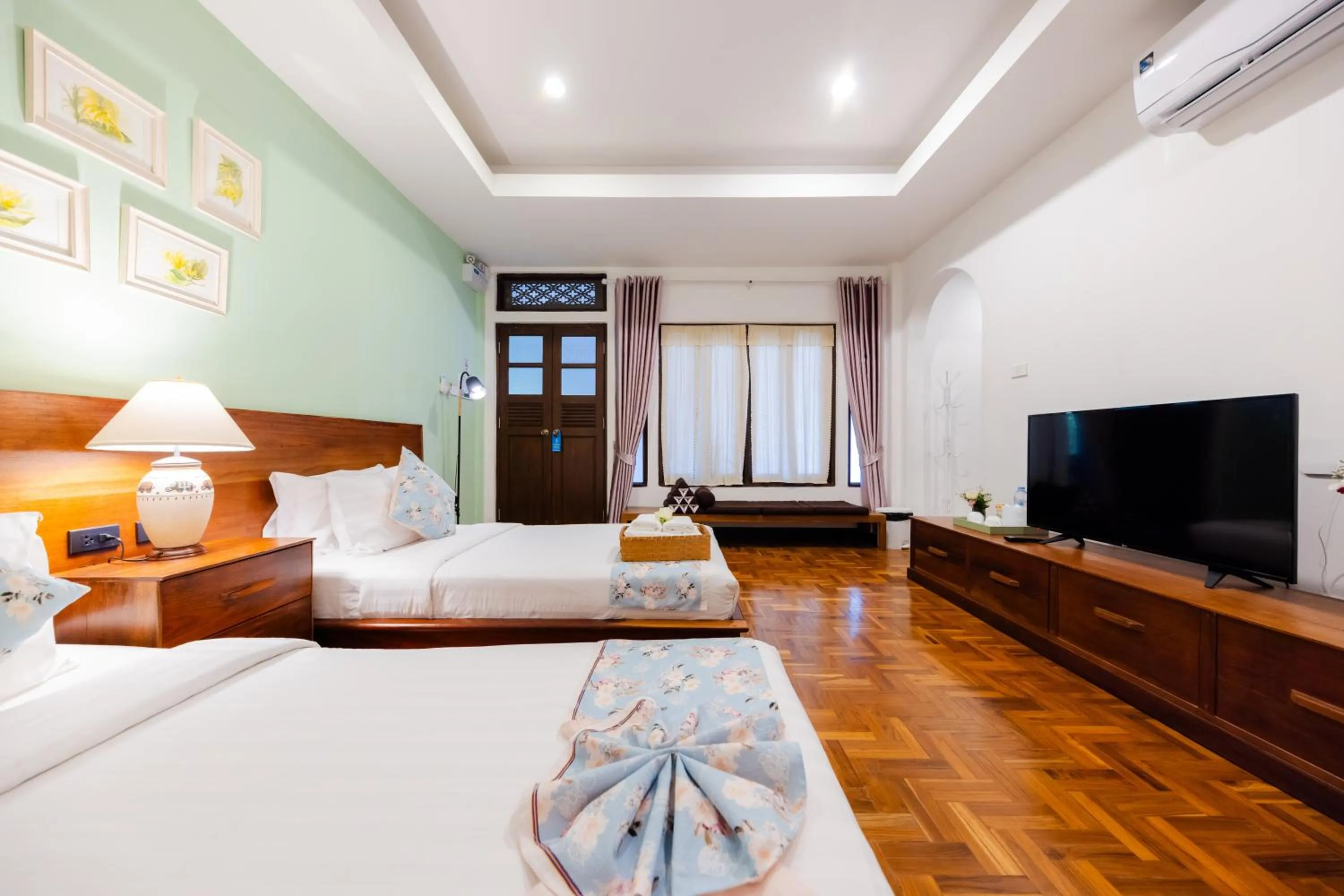 Bedroom, Bed in Teewana Resort Chiang Mai