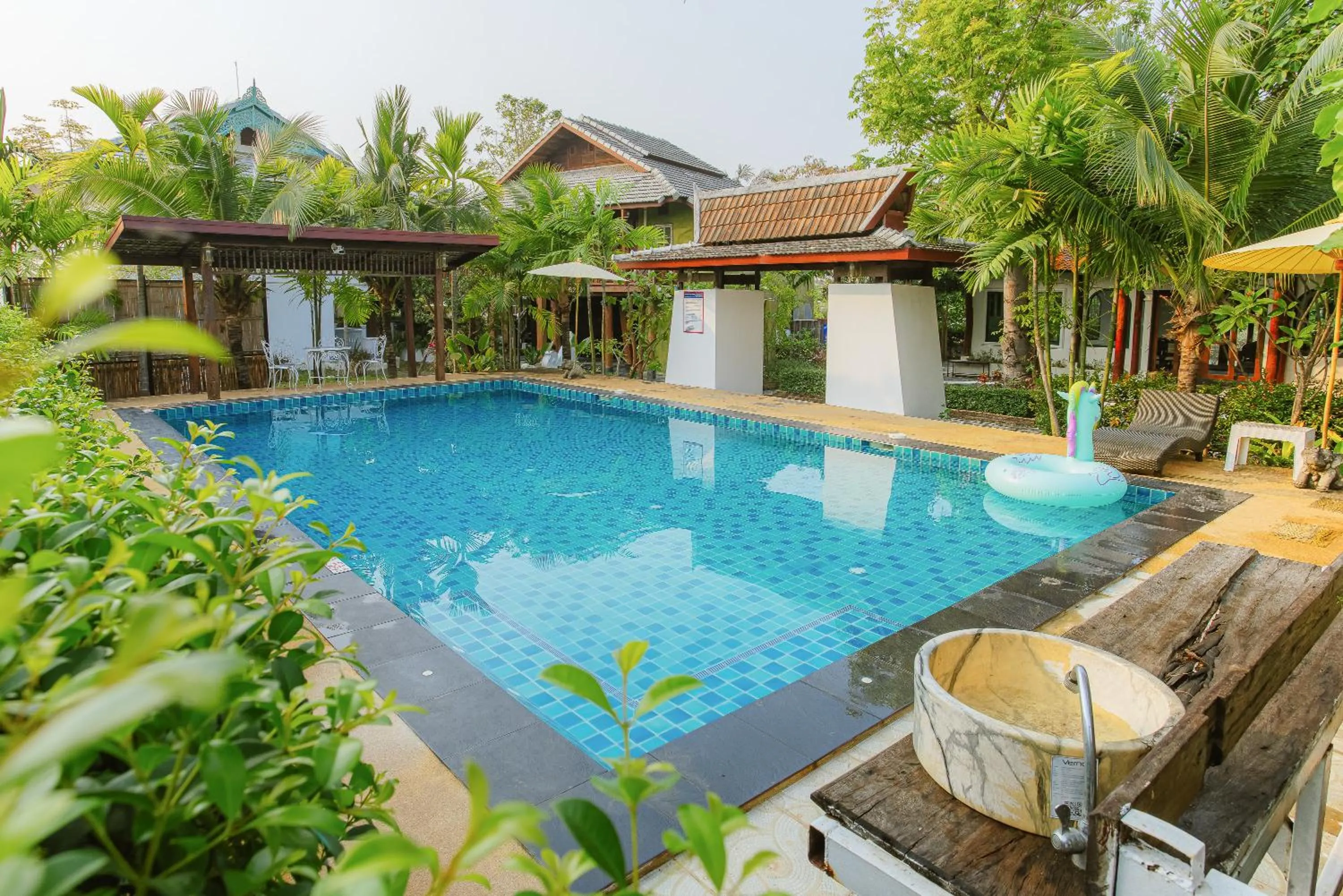 Swimming pool in Chiang Mai Las Orquideas Resort