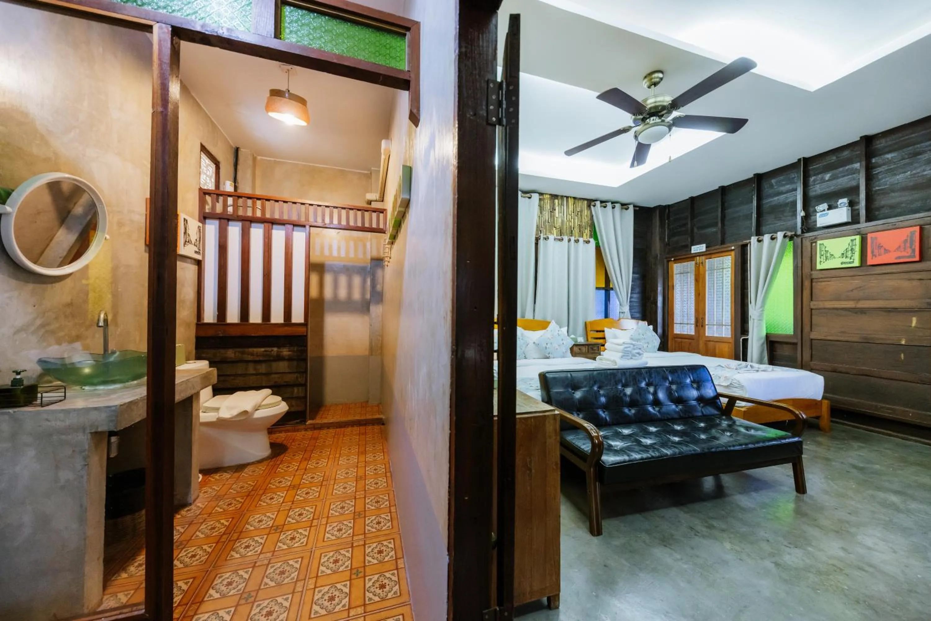 Bedroom, Bed in Teewana Resort Chiang Mai