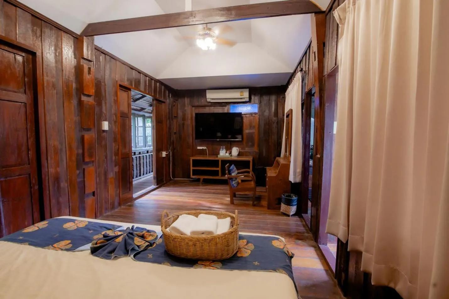 Photo of the whole room, Bed in Teewana Resort Chiang Mai