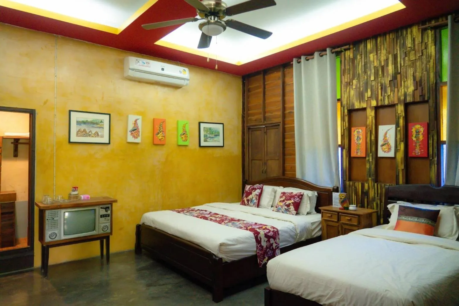 View (from property/room), Bed in Chiang Mai Las Orquideas Resort