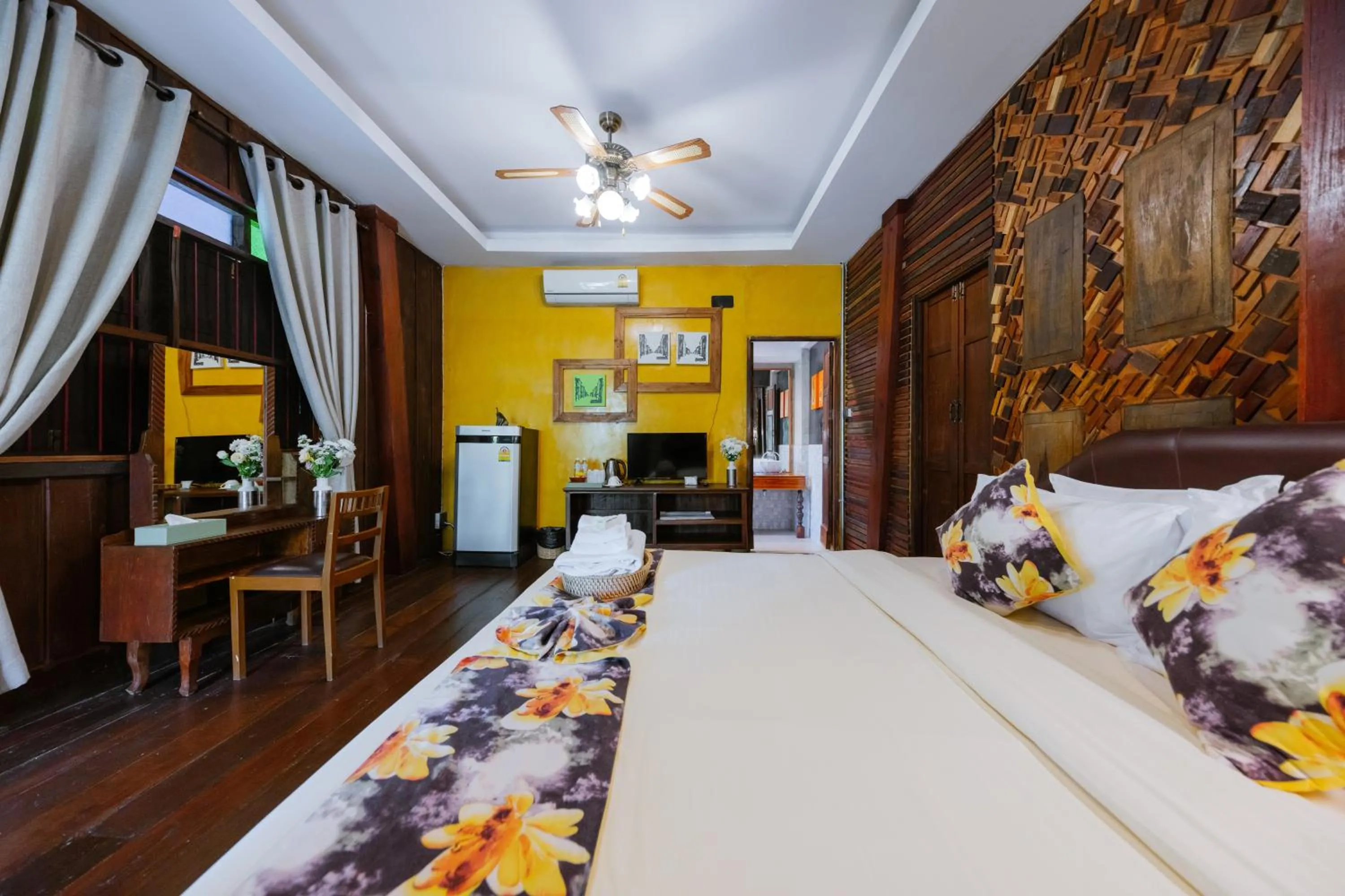 Bedroom, Bed in Teewana Resort Chiang Mai