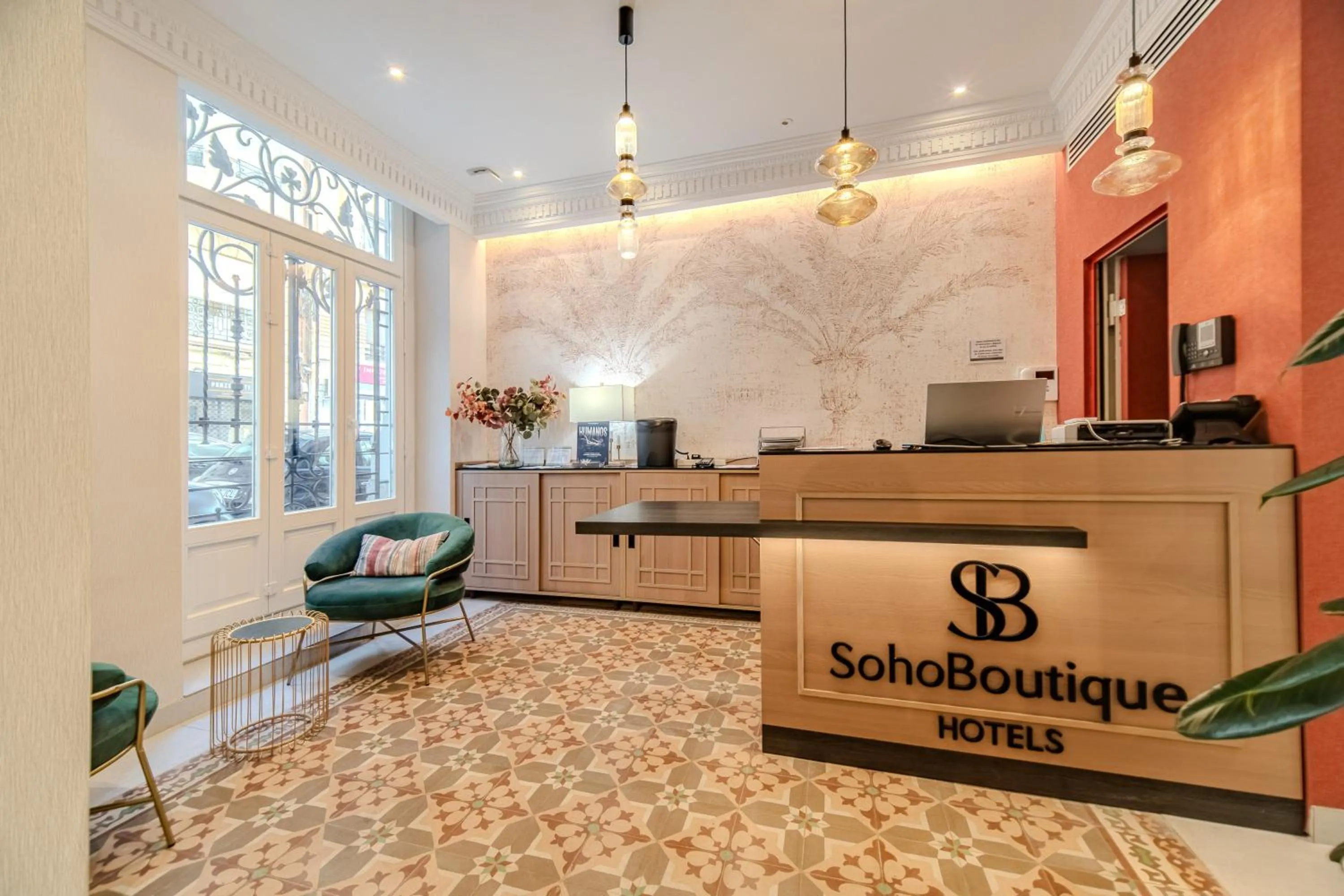 Lobby or reception in Soho Boutique Turia