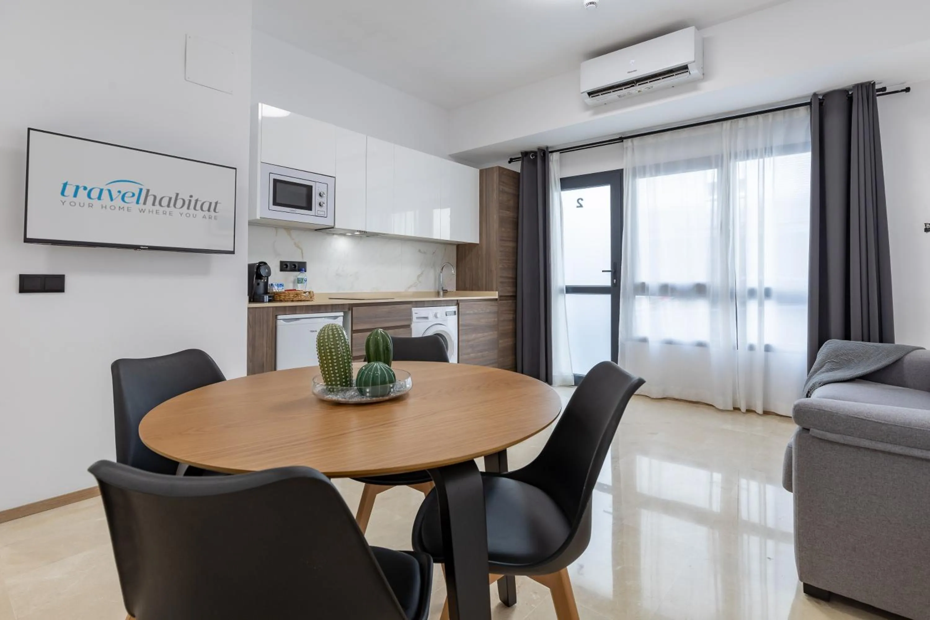 Kitchen or kitchenette in Travel Habitat La Marina Real