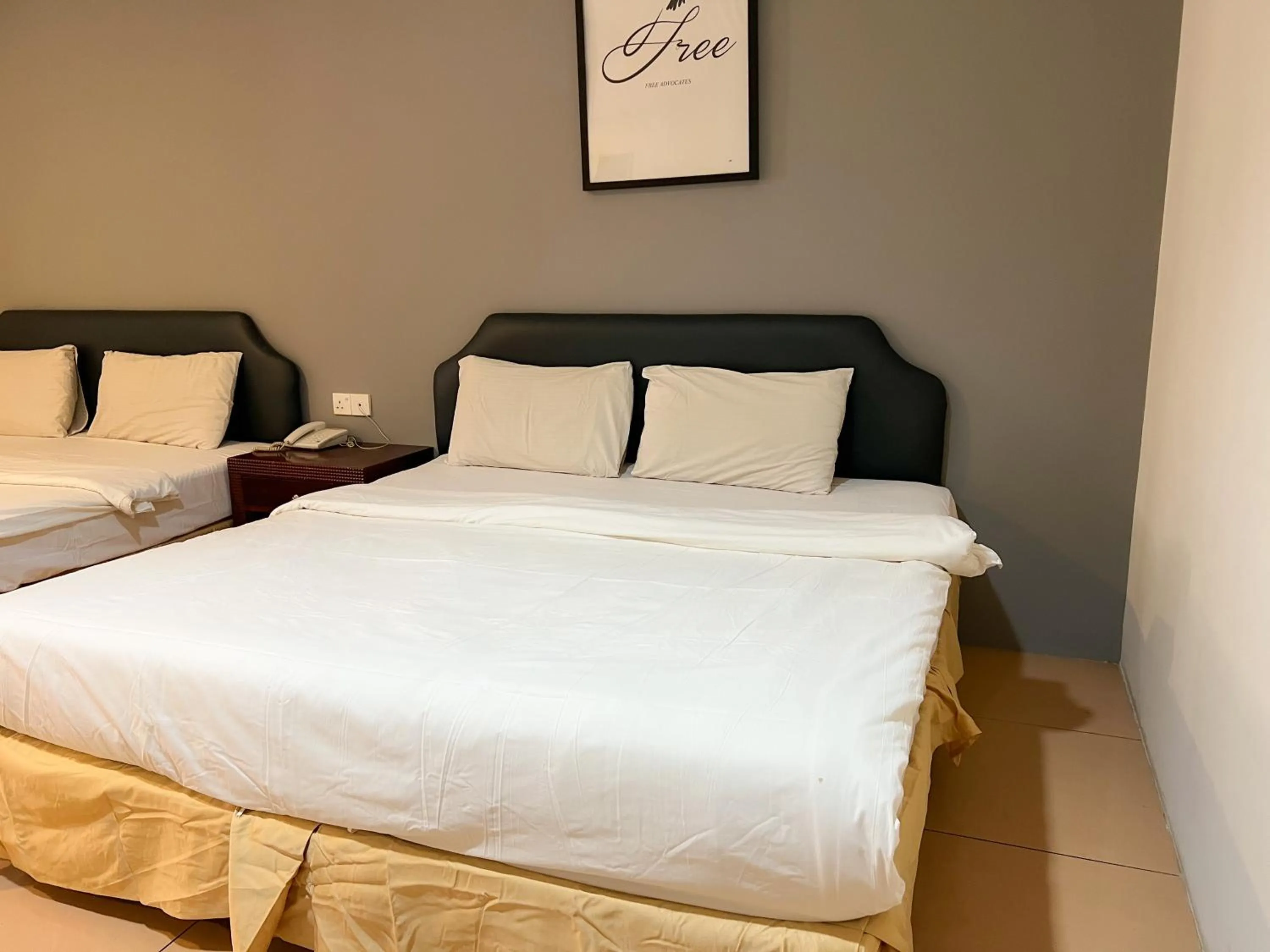 Bed in N9 Business Hotel Sdn Bhd