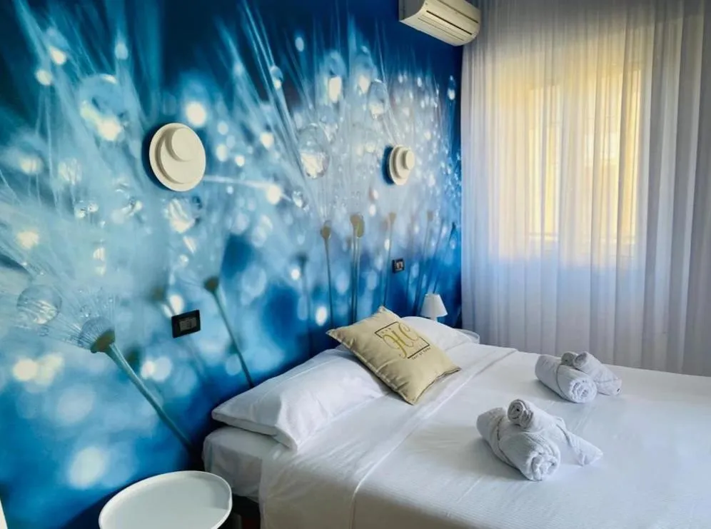 Bedroom, Bed in Hotel Hc Resort Lignano