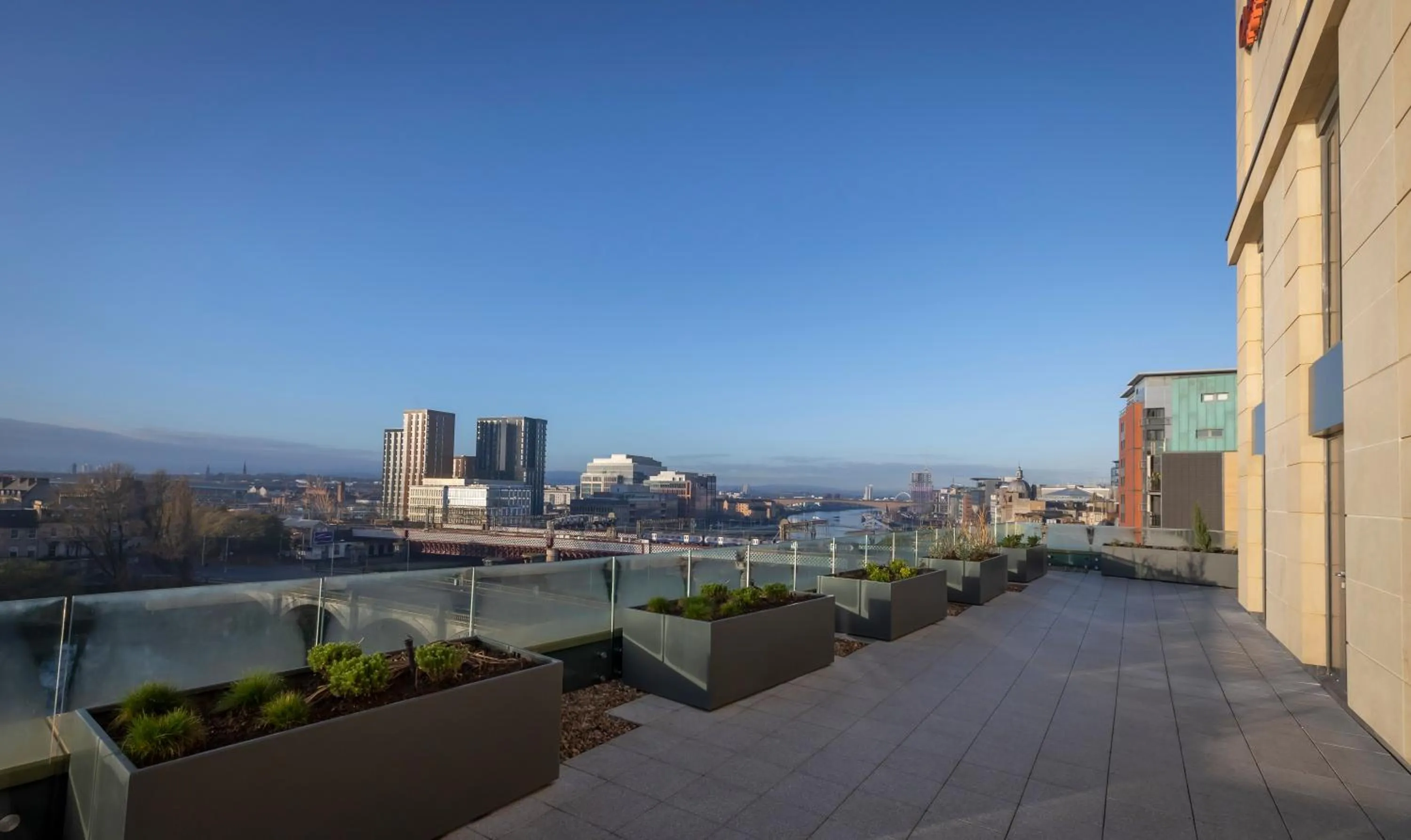 Property building in Clayton Hotel Glasgow City