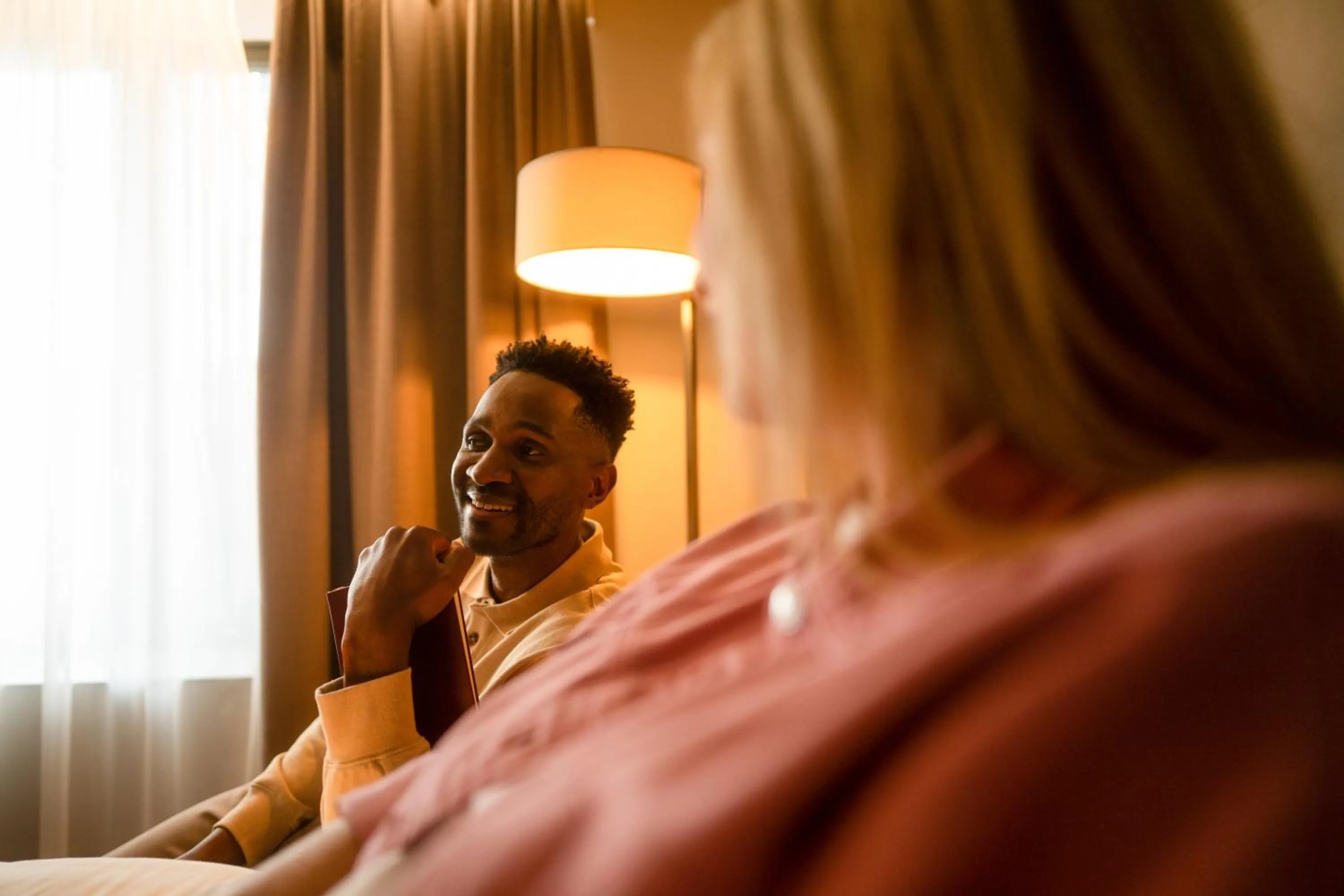 Bedroom, Bed in Clayton Hotel Glasgow City