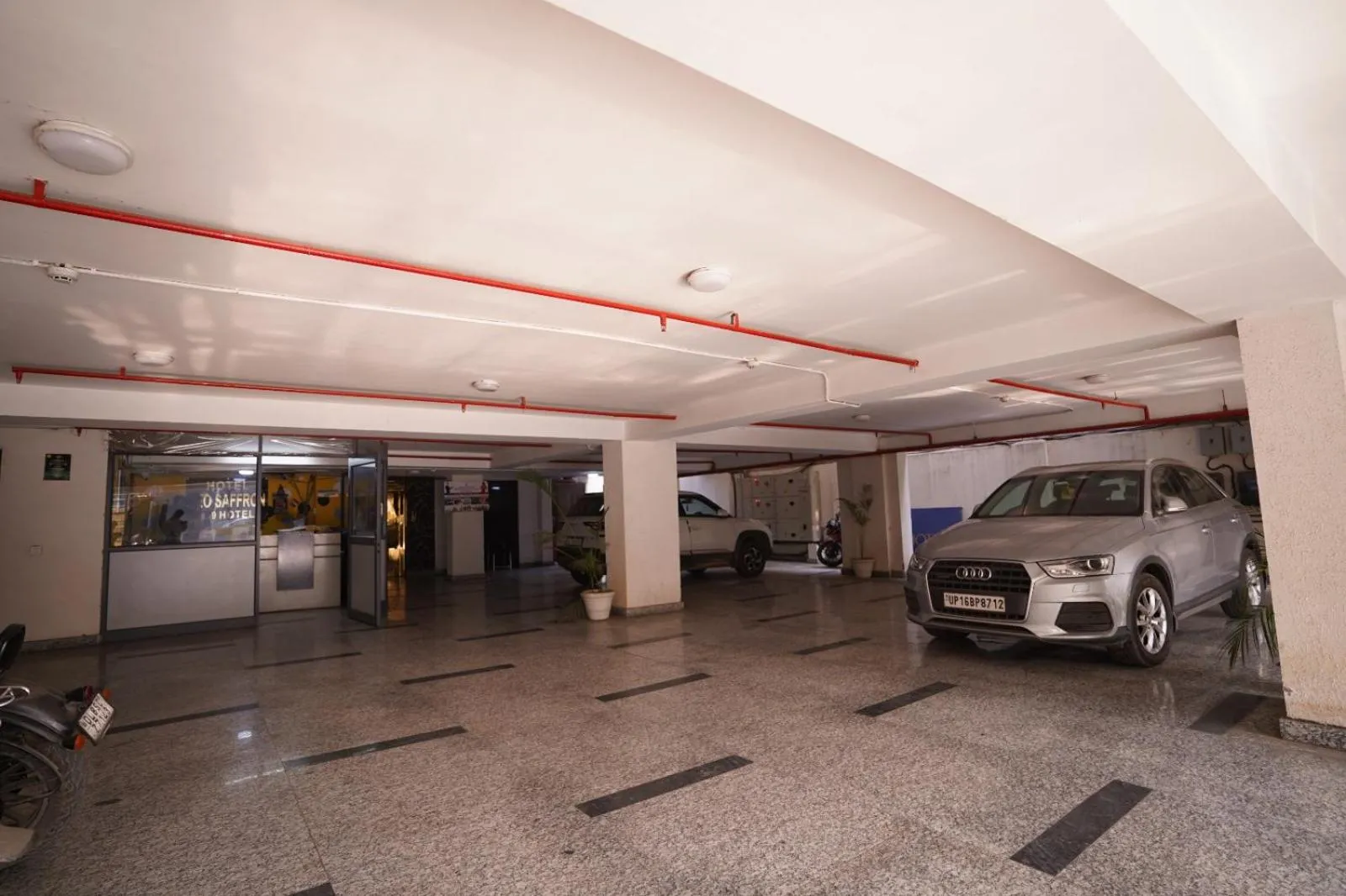 Property building in Hotel Leo Saffron - Pitampura