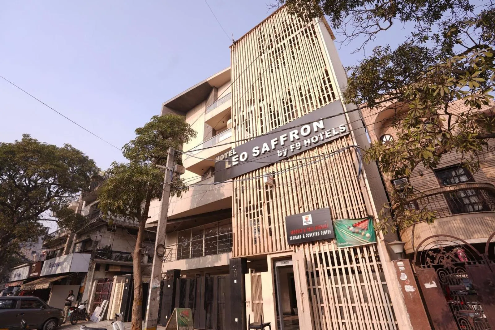 Property building in Hotel Leo Saffron - Pitampura