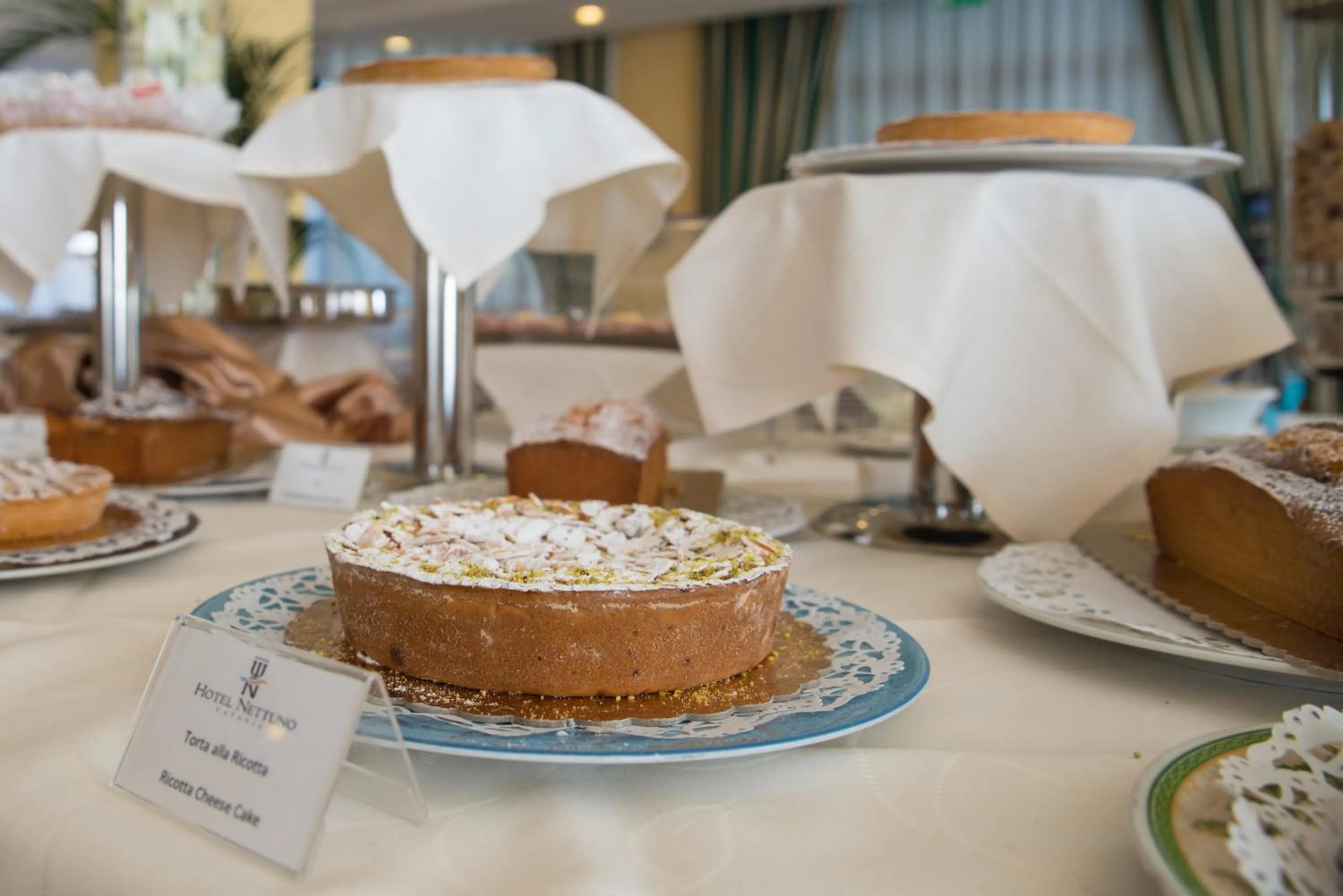 Buffet breakfast in Hotel Nettuno