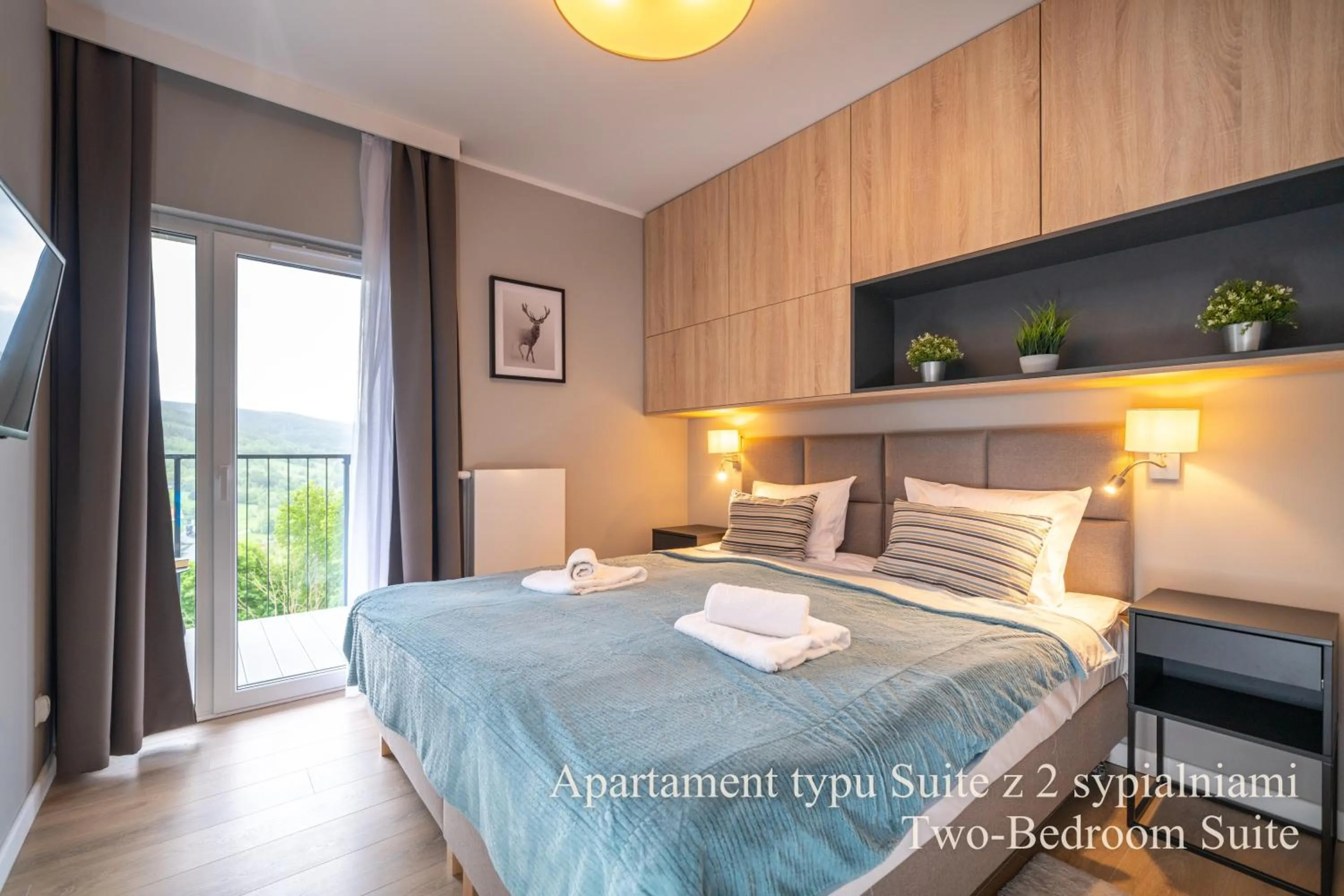Bed in RentPlanet - Apartamenty IzerSKI Resort