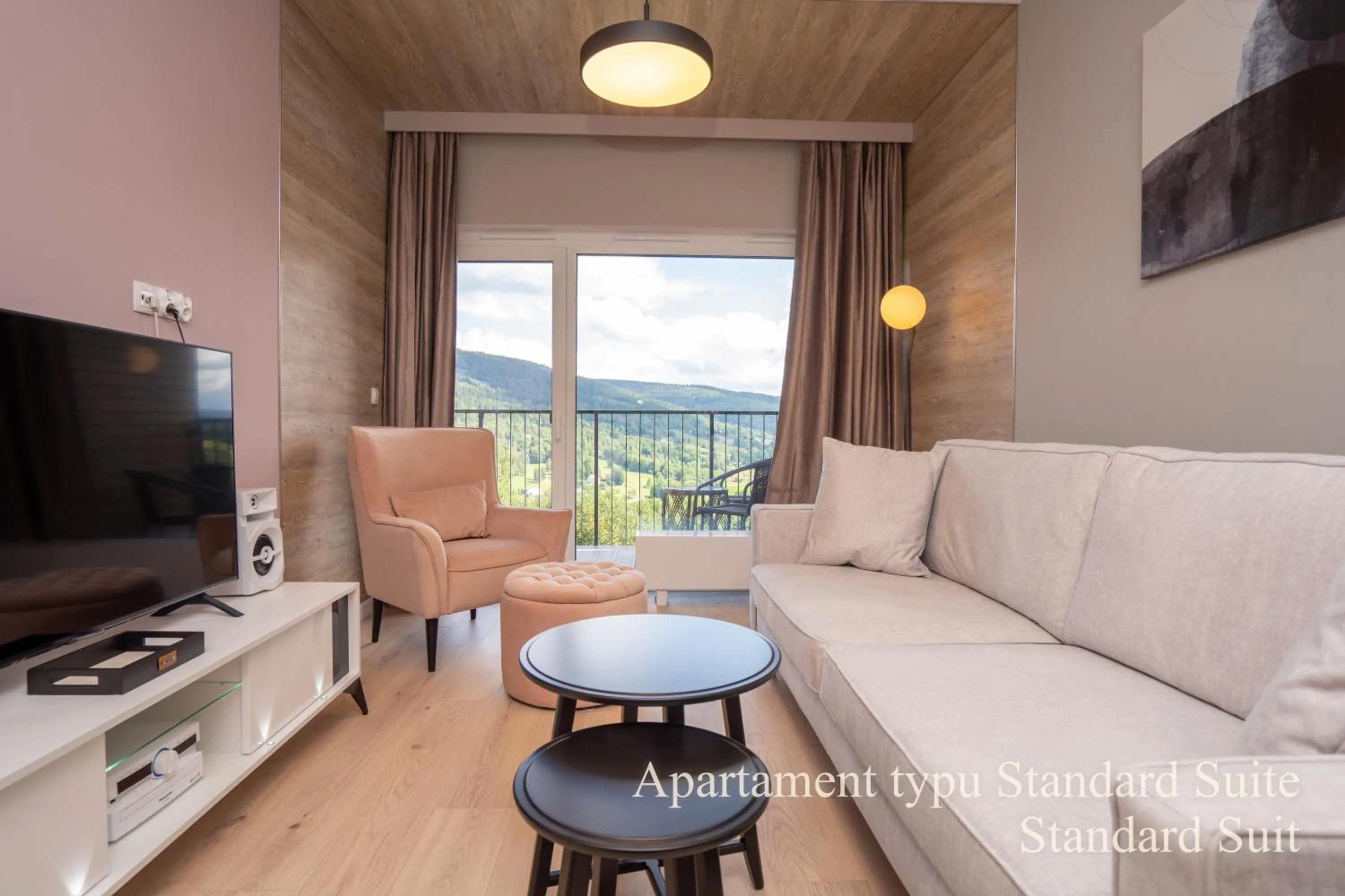 Living room in RentPlanet - Apartamenty IzerSKI Resort