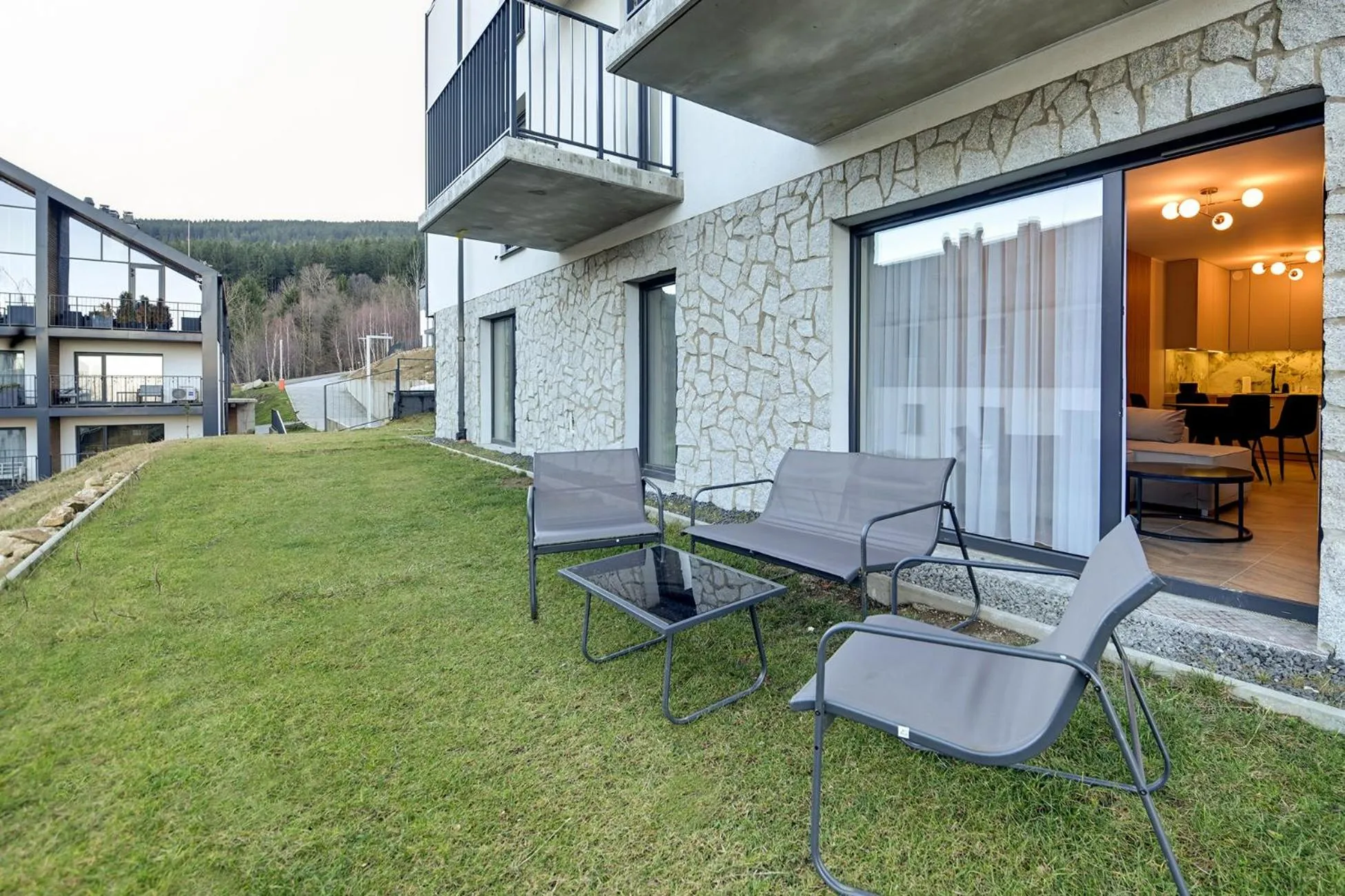 Balcony/Terrace in RentPlanet - Apartamenty IzerSKI Resort