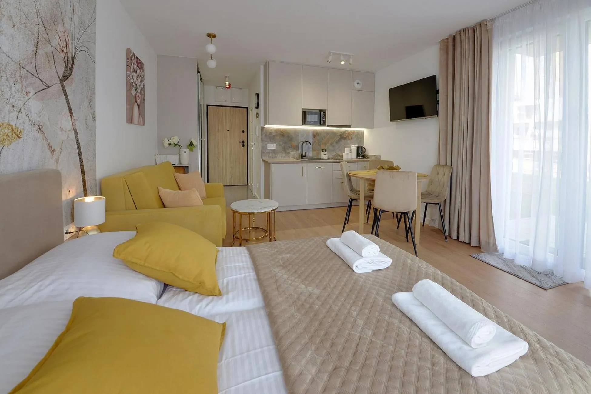 Bed in RentPlanet - Apartamenty IzerSKI Resort