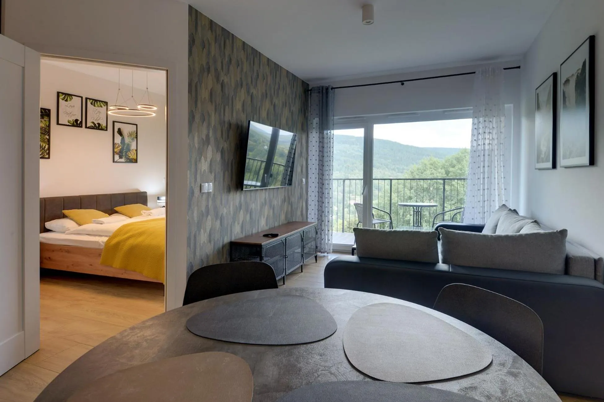 Bed in RentPlanet - Apartamenty IzerSKI Resort