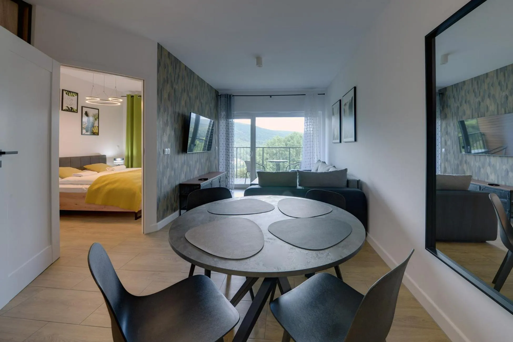 Bed in RentPlanet - Apartamenty IzerSKI Resort