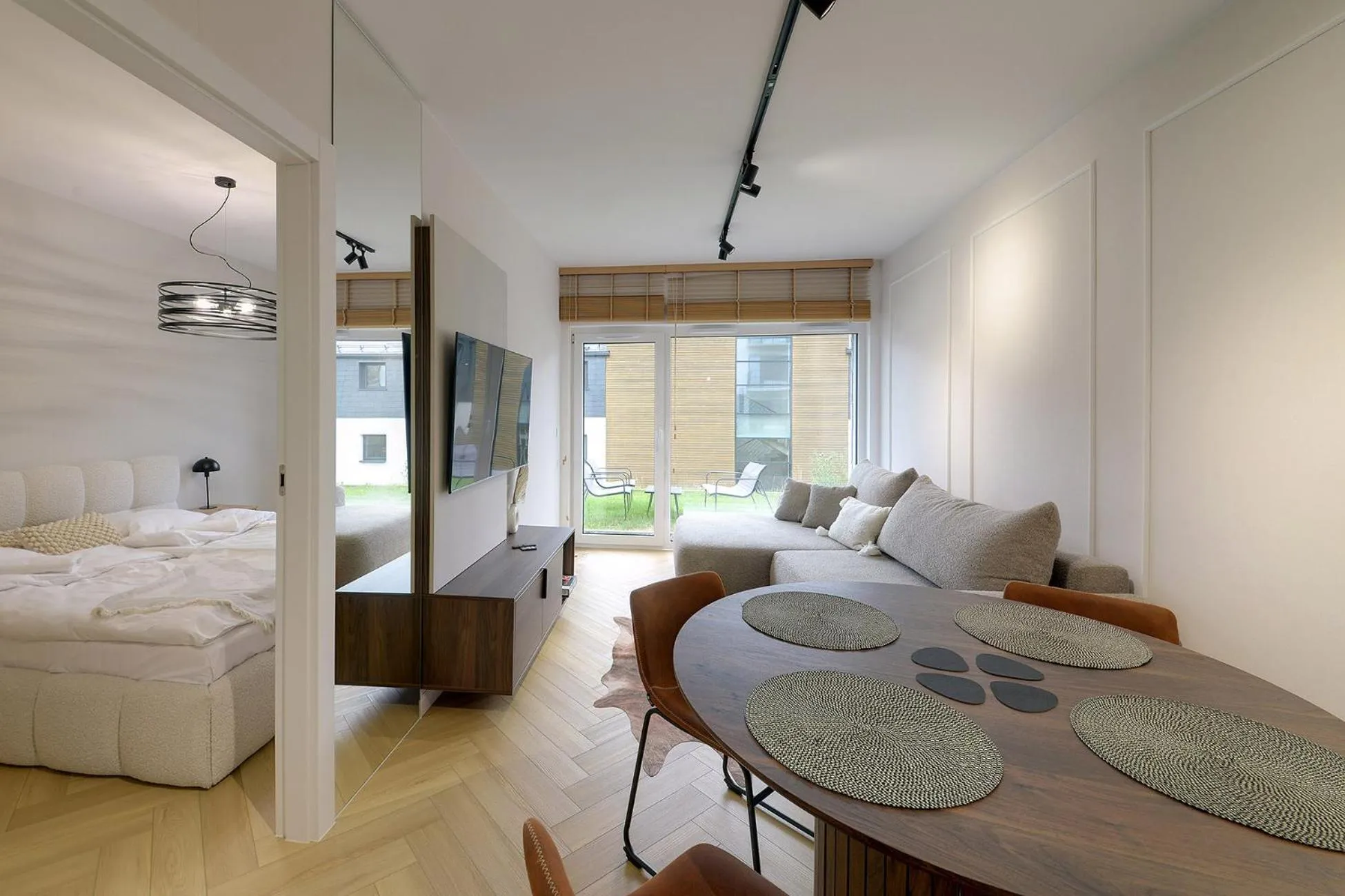 Bed in RentPlanet - Apartamenty IzerSKI Resort