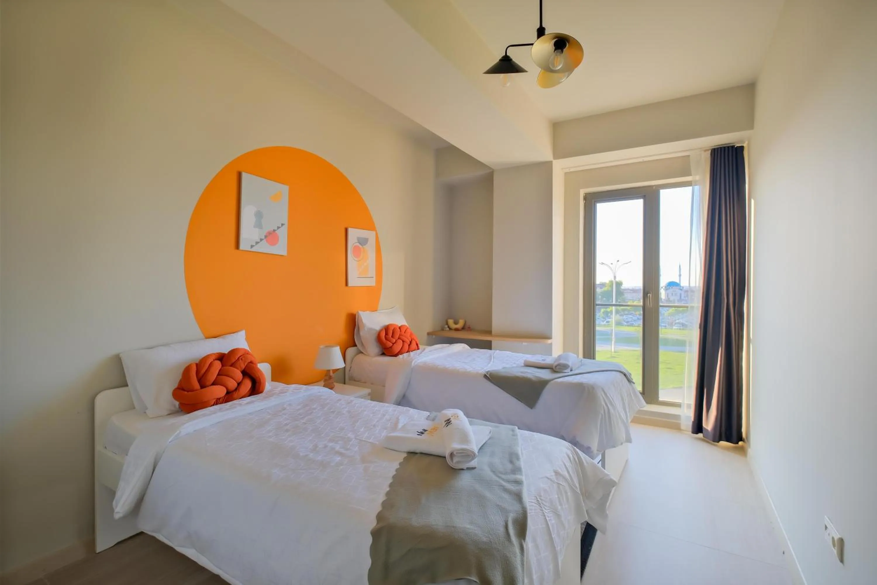 Bed in New Inn Hotel Cadde 54 Mall