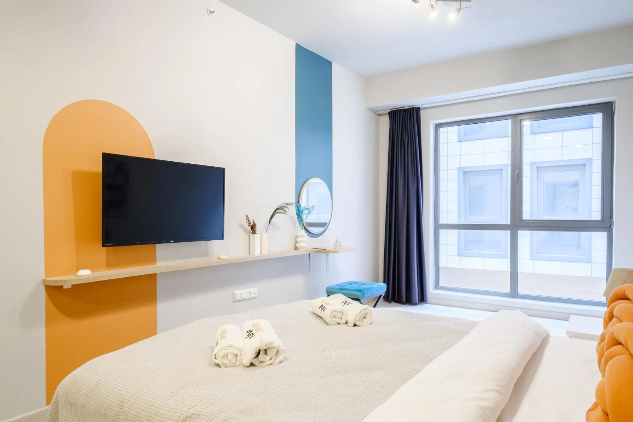 Bed in New Inn Hotel Cadde 54 Mall