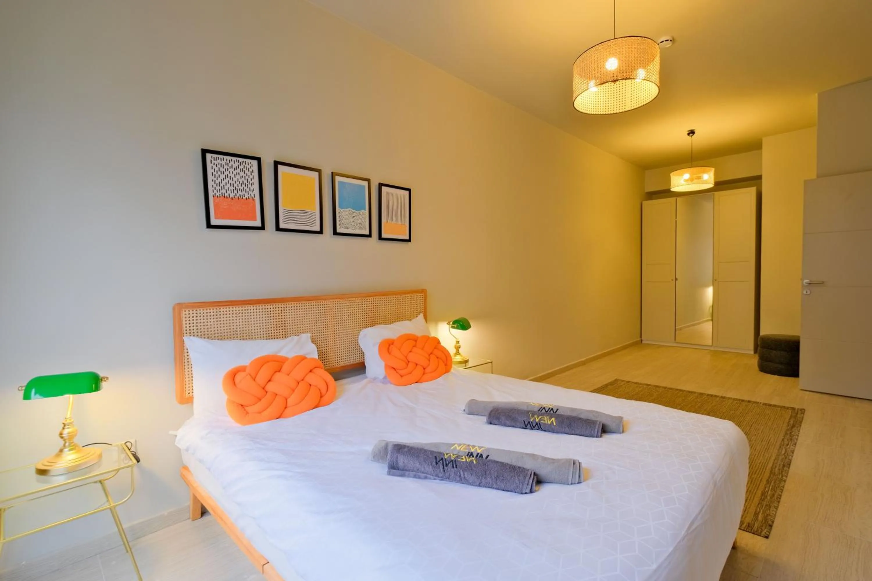 Bed in New Inn Hotel Cadde 54 Mall