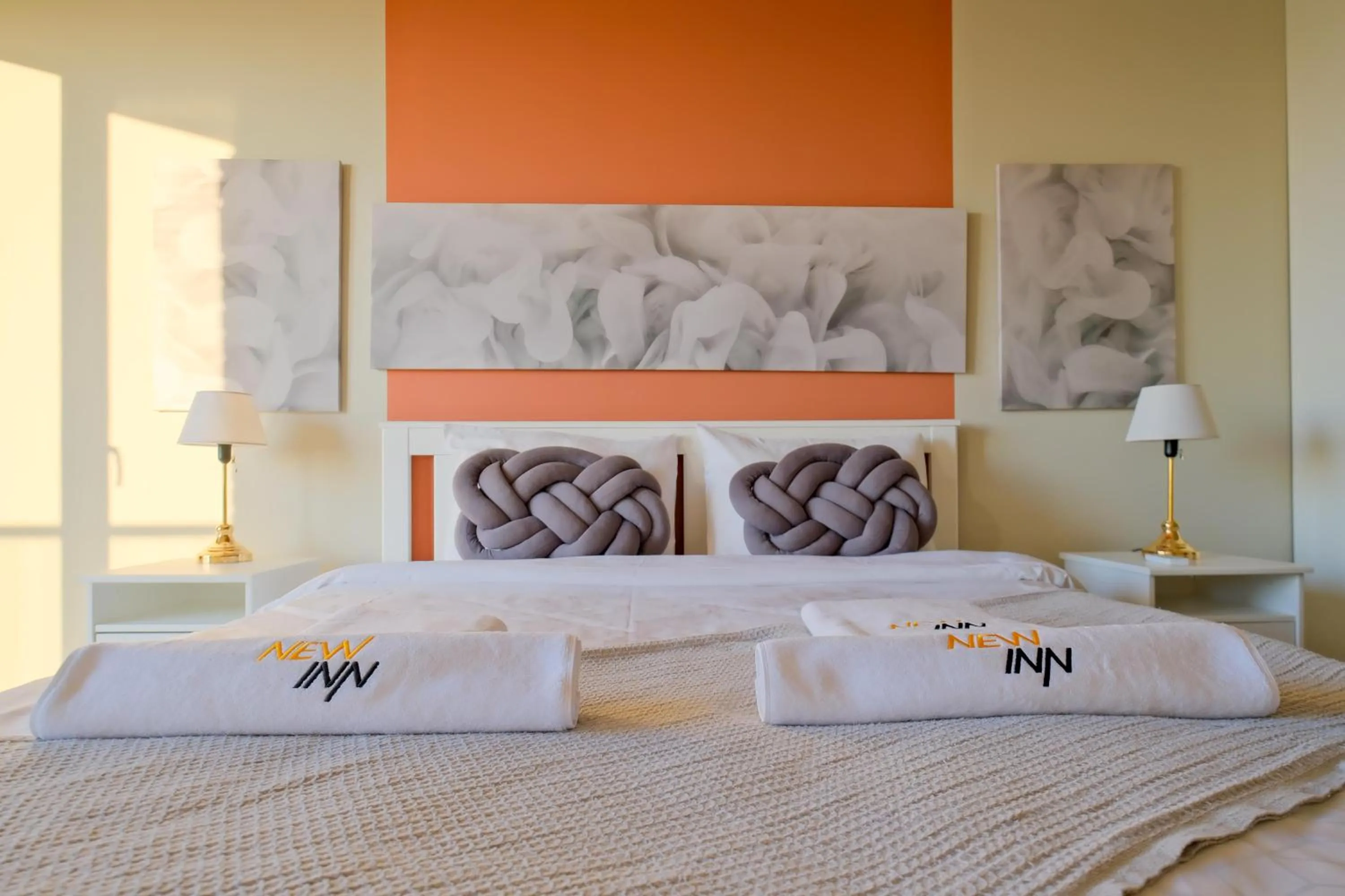 Bed in New Inn Hotel Cadde 54 Mall