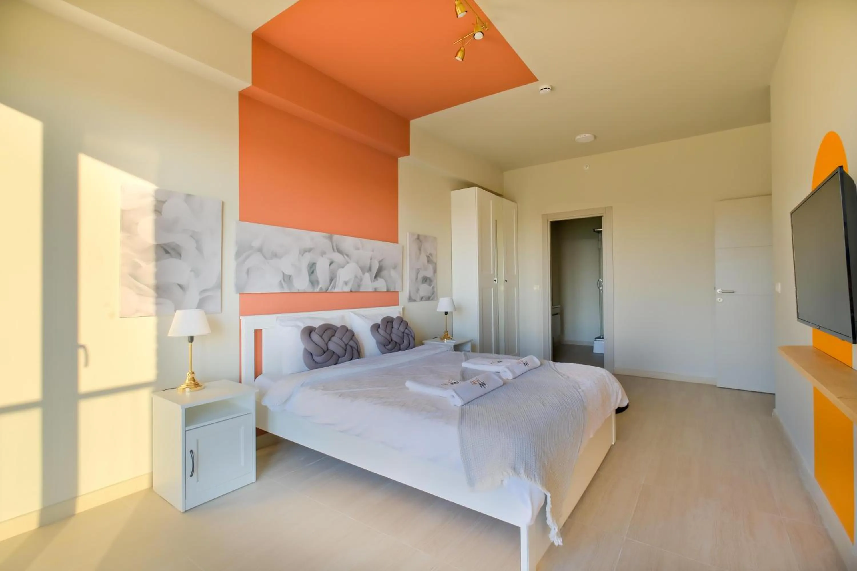 Bed in New Inn Hotel Cadde 54 Mall