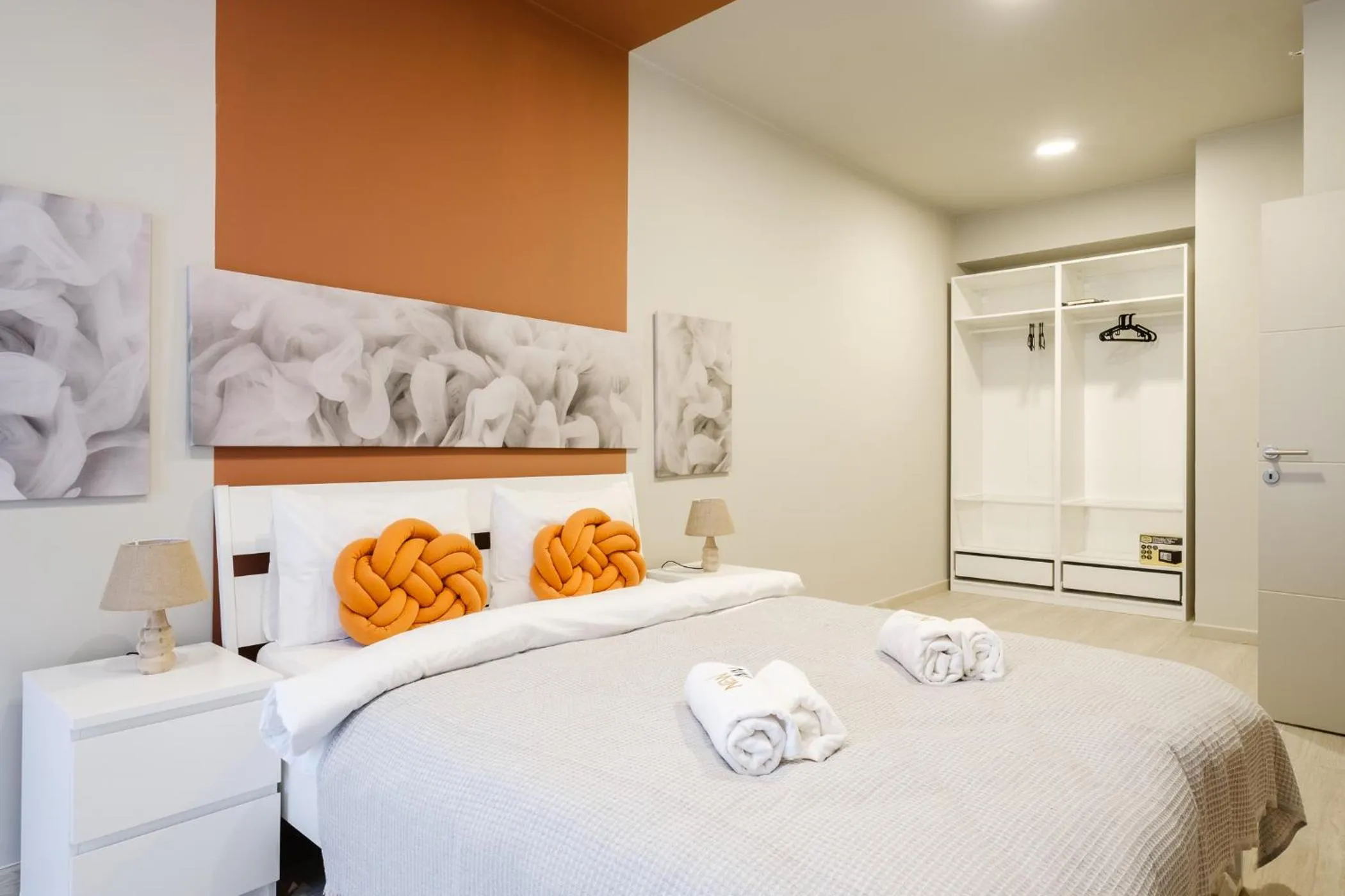 Bed in New Inn Hotel Cadde 54 Mall