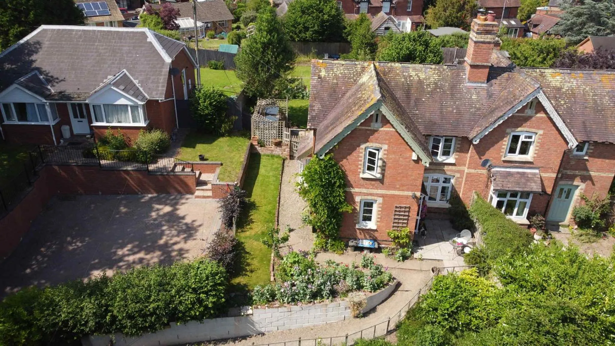 Bird's eye view in Morningside Cottage