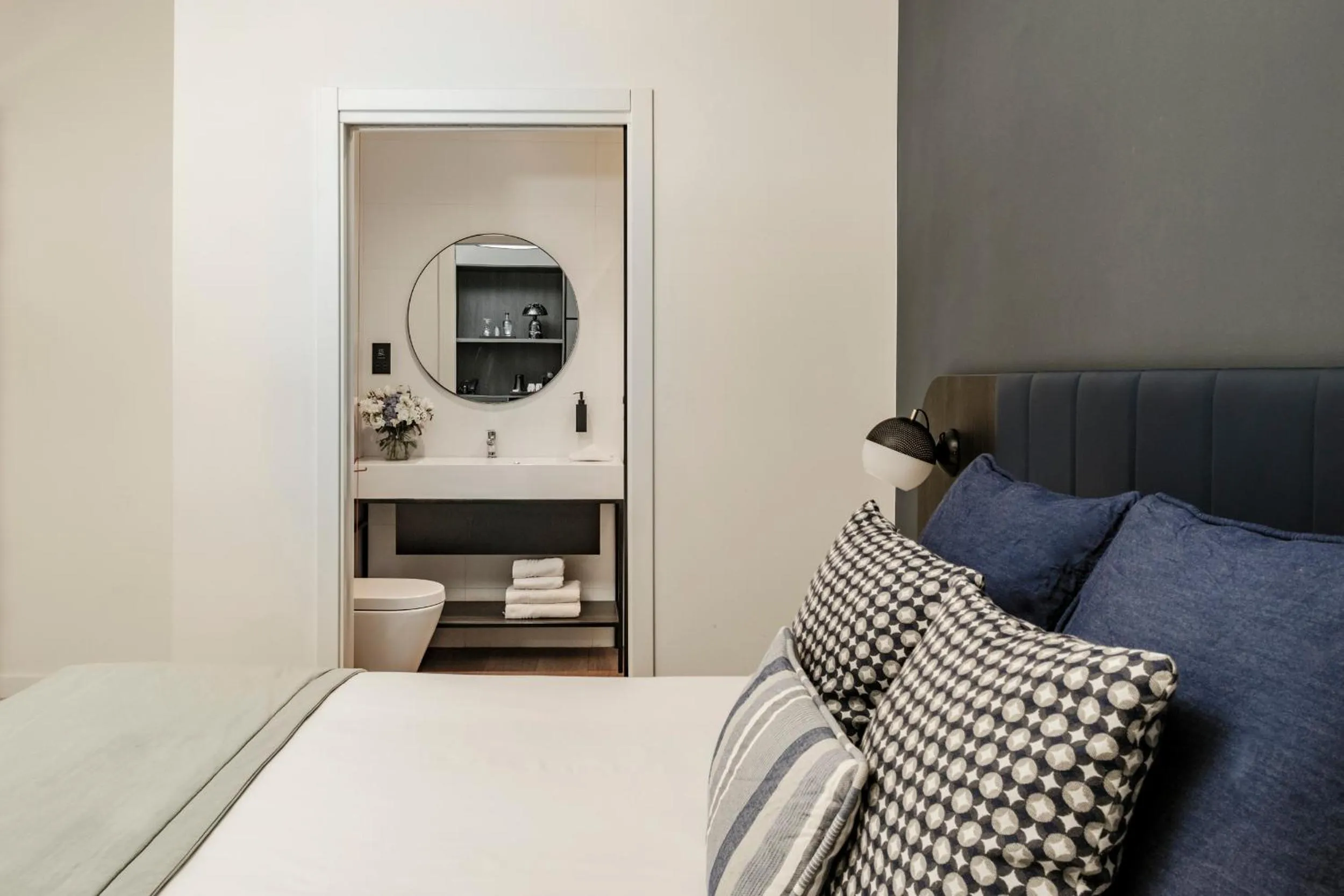 Bedroom, Bed in Palazzo Ignazio