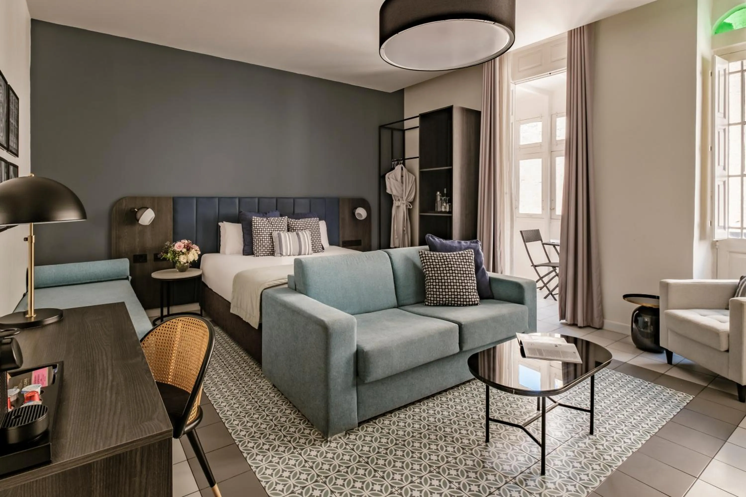 Bedroom in Palazzo Ignazio