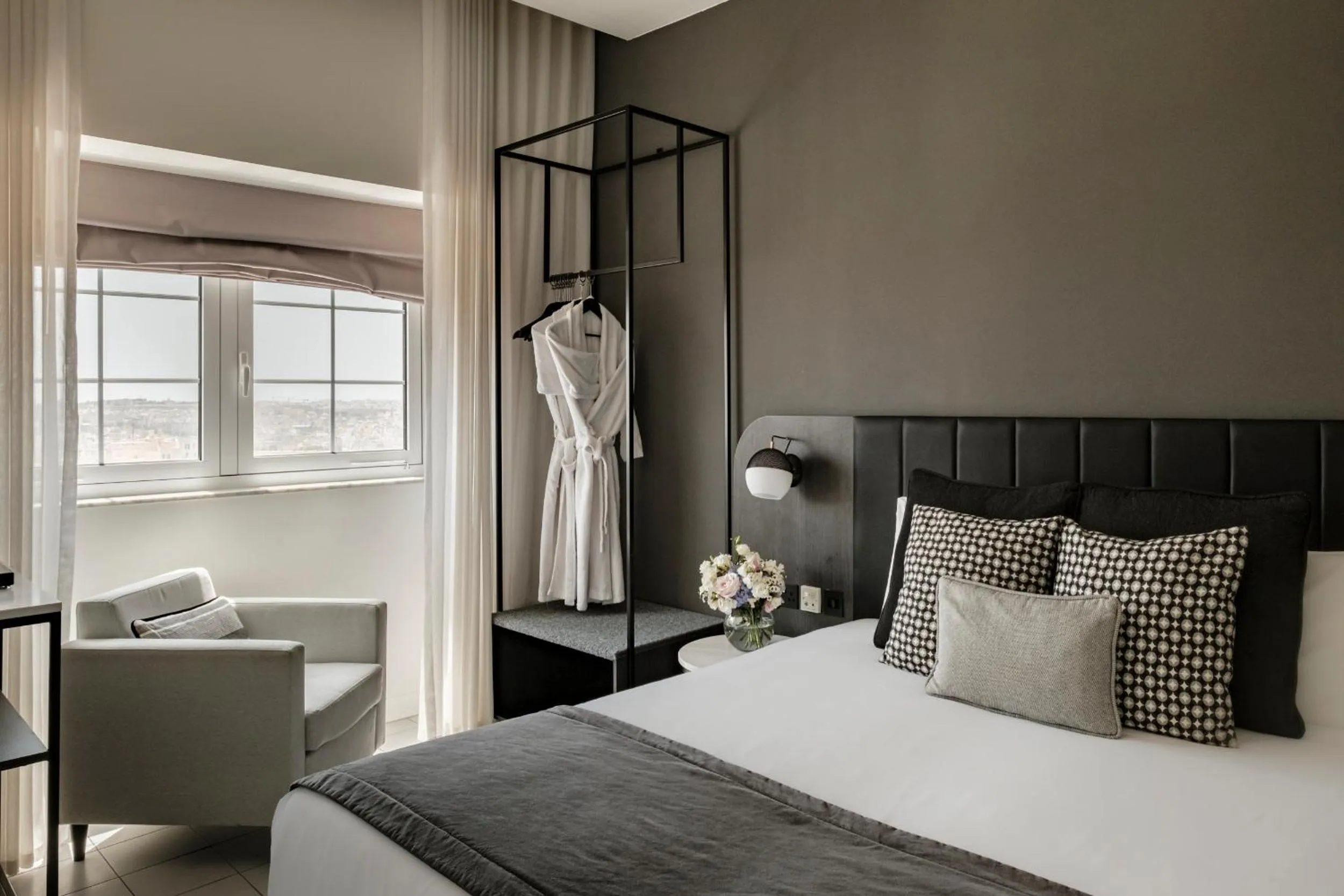 Bedroom, Bed in Palazzo Ignazio