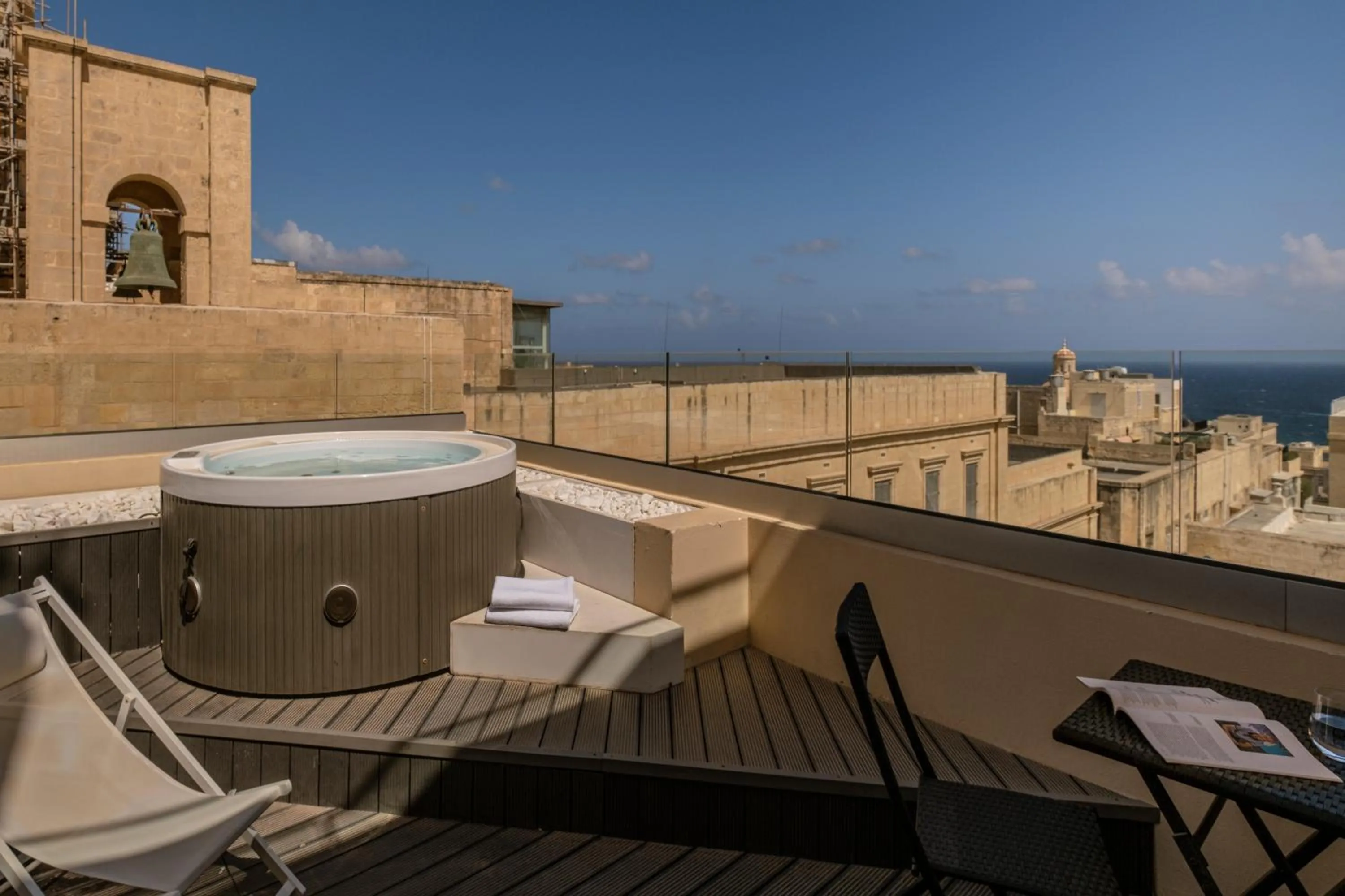 Hot Tub in Palazzo Ignazio