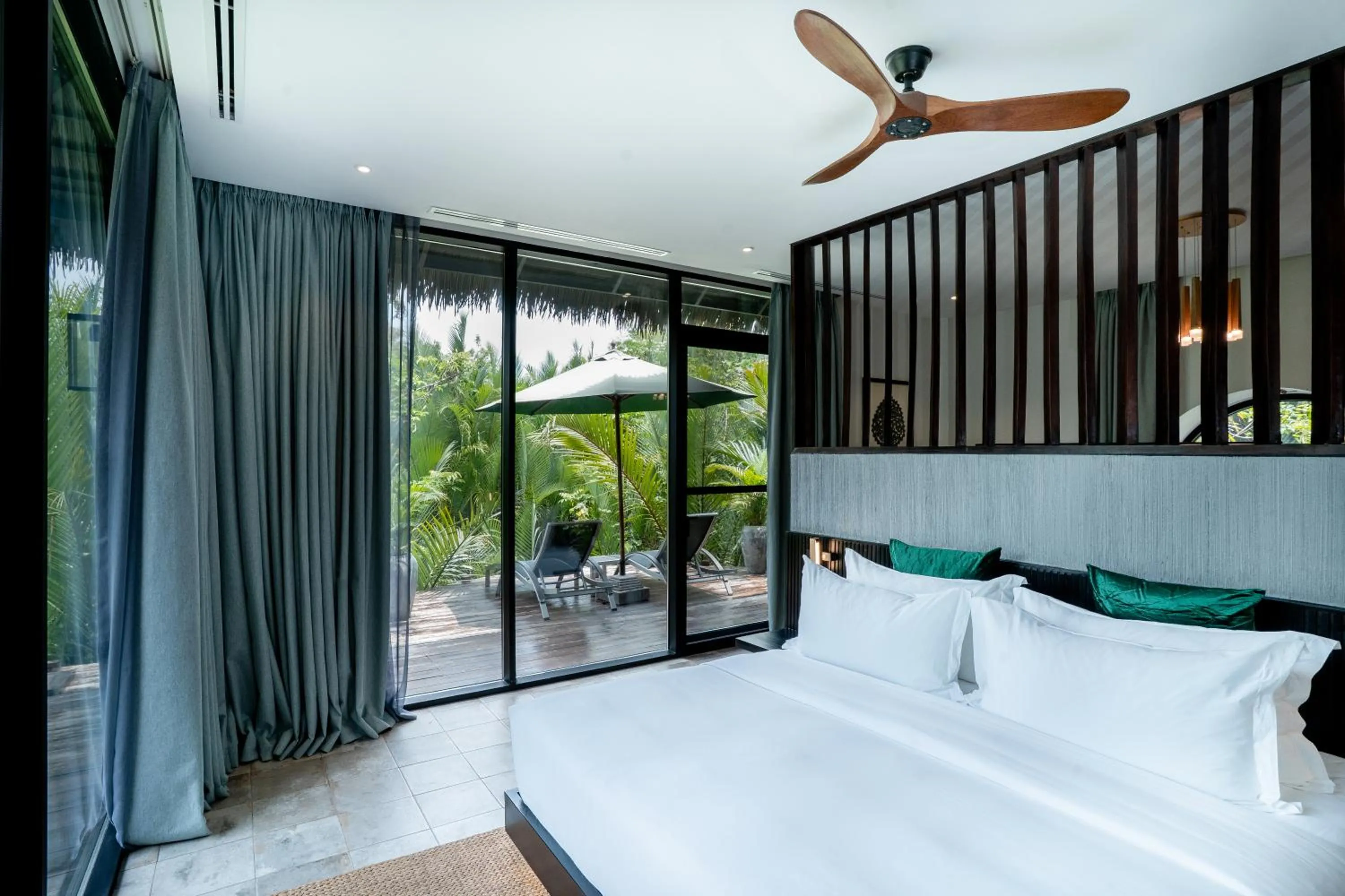 Photo of the whole room, Bed in RiverTree Villa & Resort