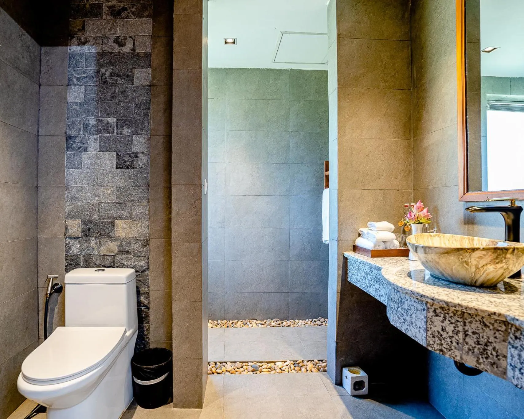 Shower in RiverTree Villa & Resort