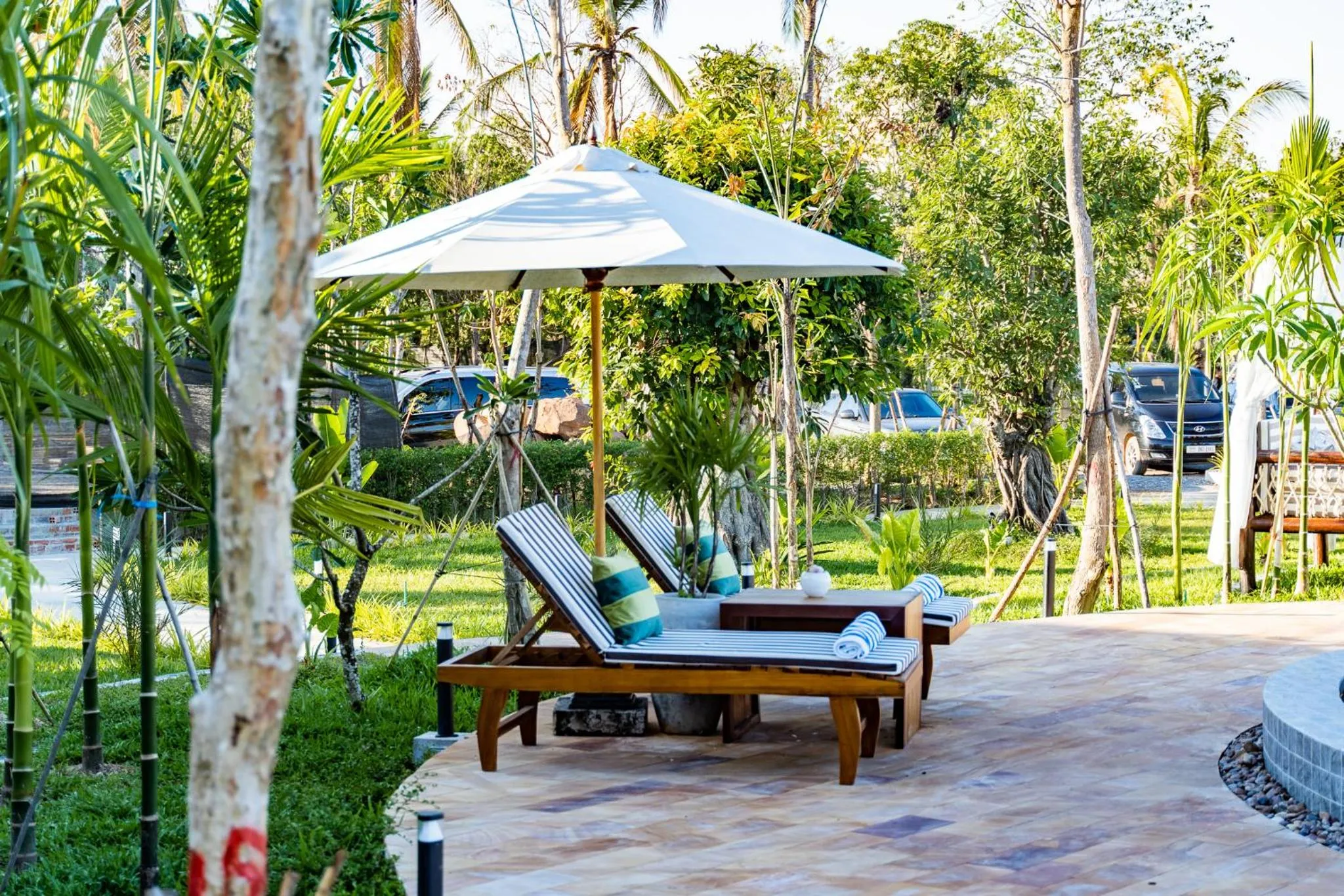 Garden in RiverTree Villa & Resort