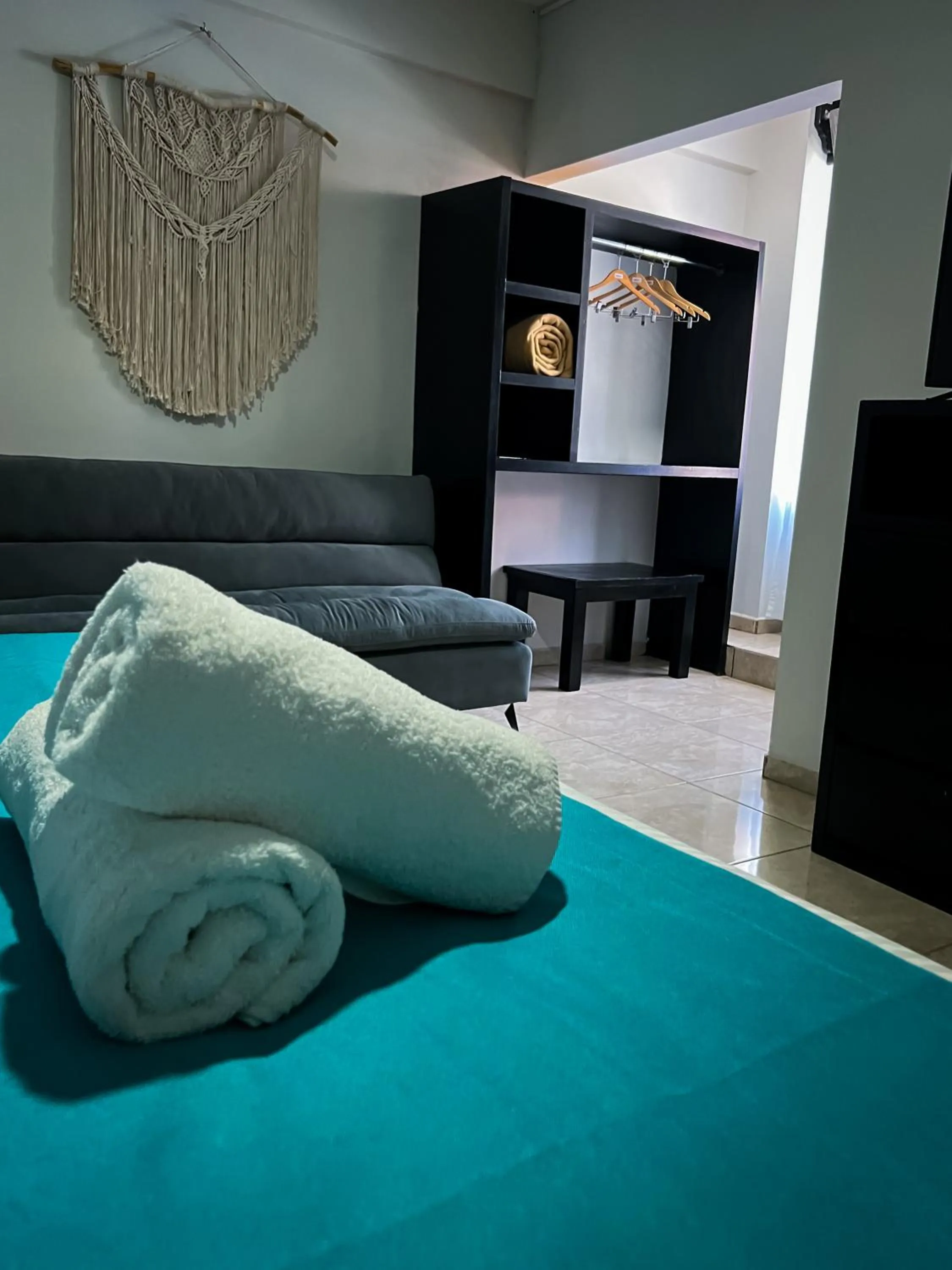 Bed in Hotel Tamtokow