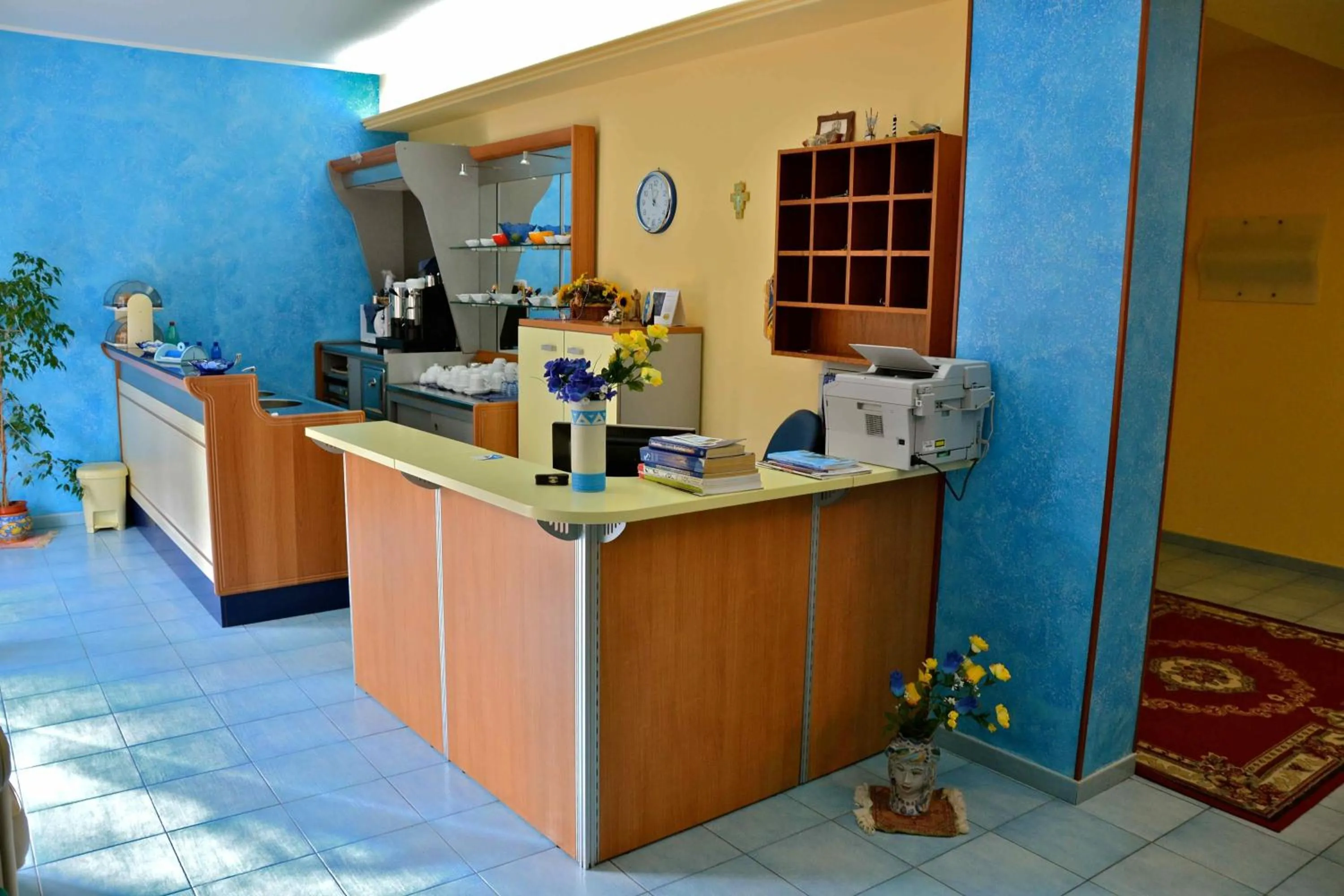 Lobby or reception in Megaron Hotel